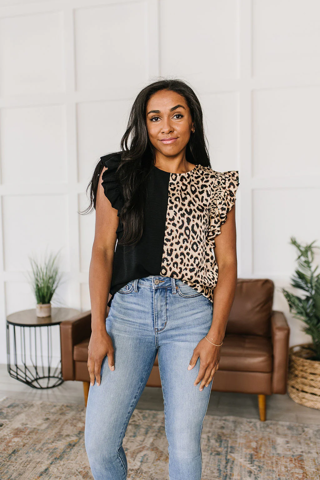 A Bit Wild Flutter Sleeve Top - 6/27/2023 - Image 9