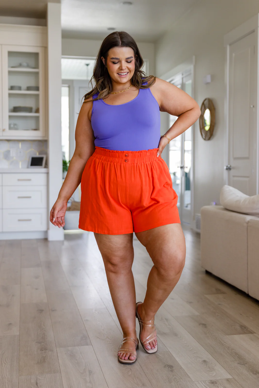 A Little Lazy High Rise Linen Shorts - 6/2/2023 - Image 2