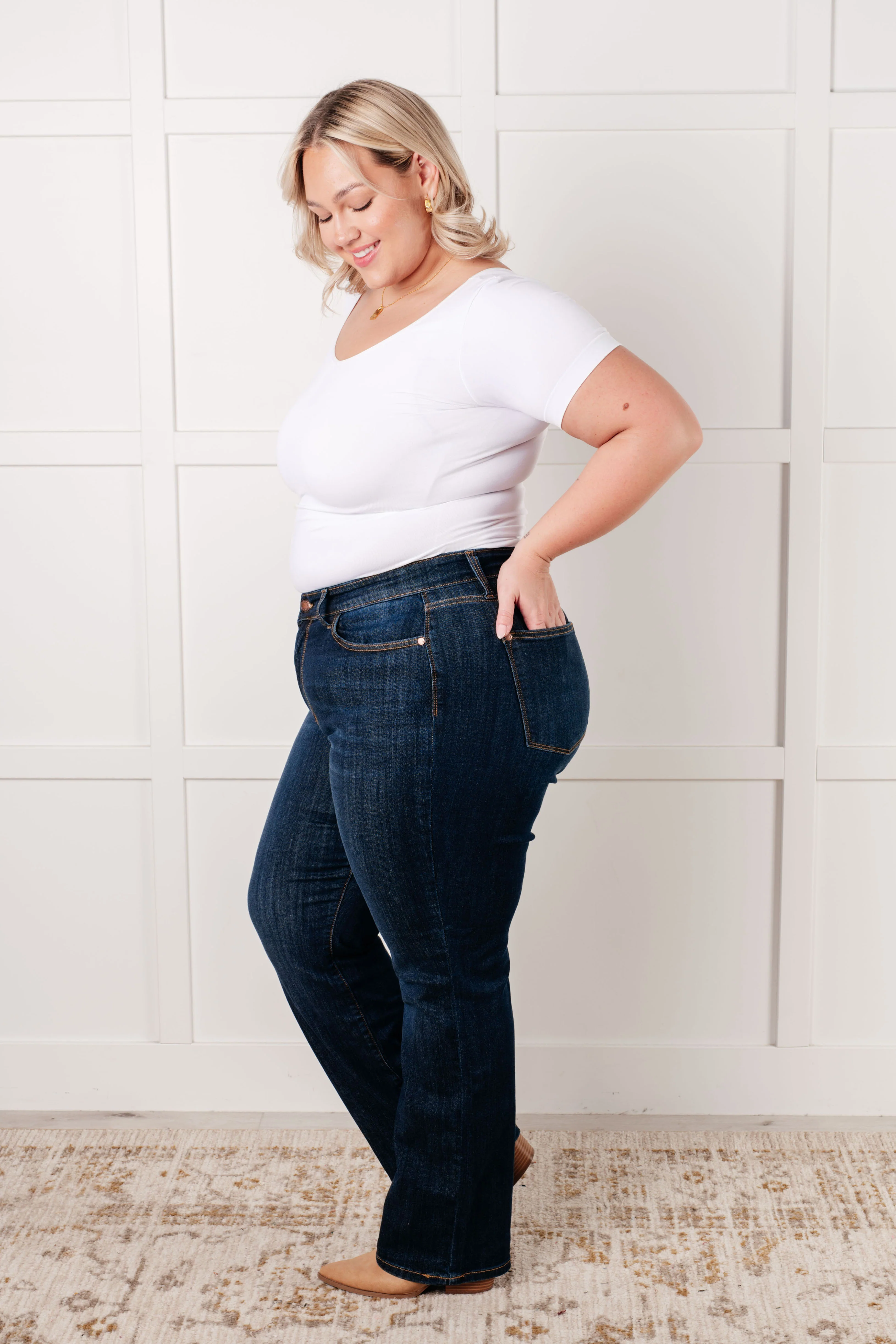Alaina High Rise Classic Straight Jeans - 1/8/2025 - Image 5
