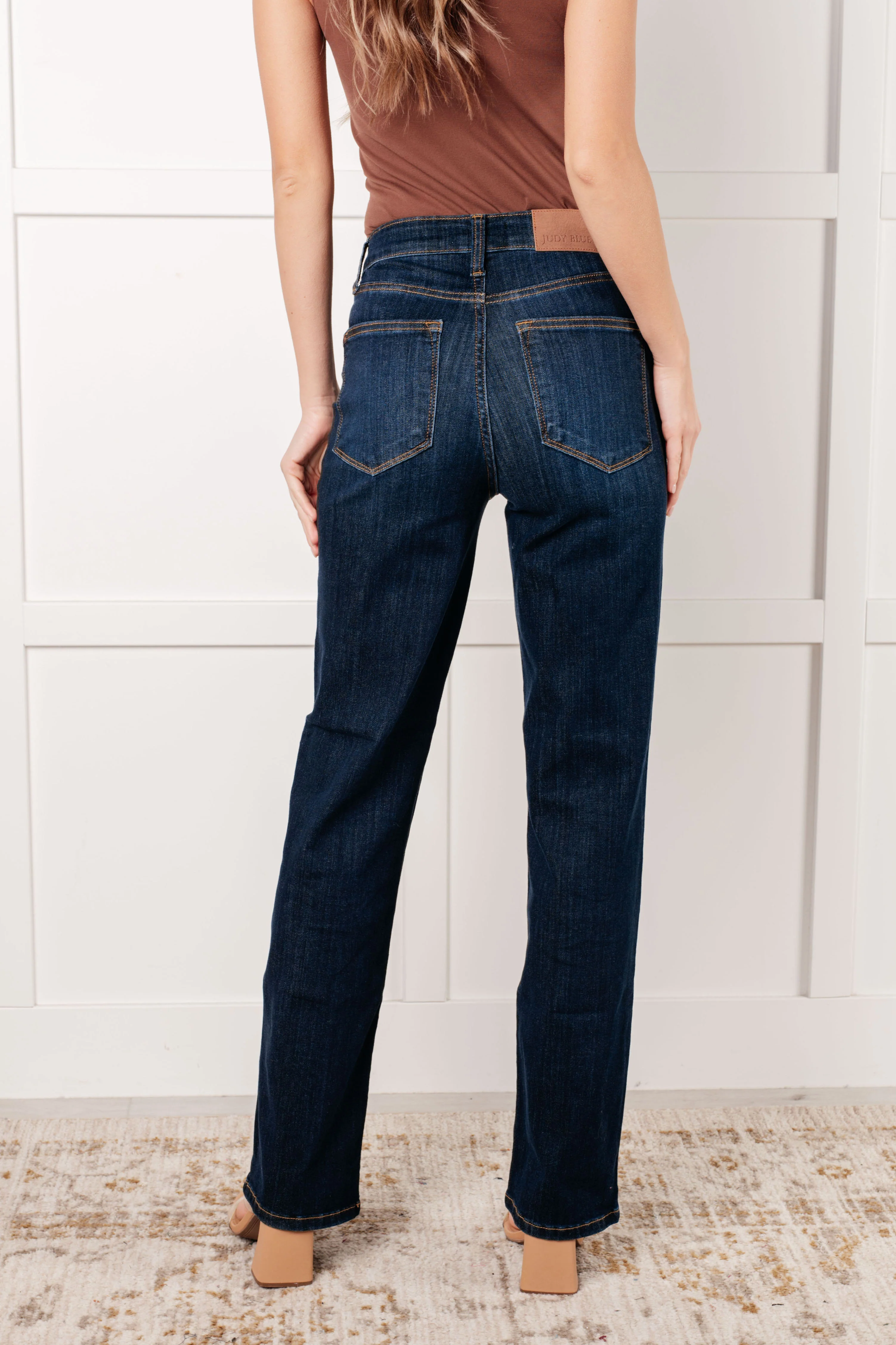 Alaina High Rise Classic Straight Jeans - 1/8/2025 - Image 8