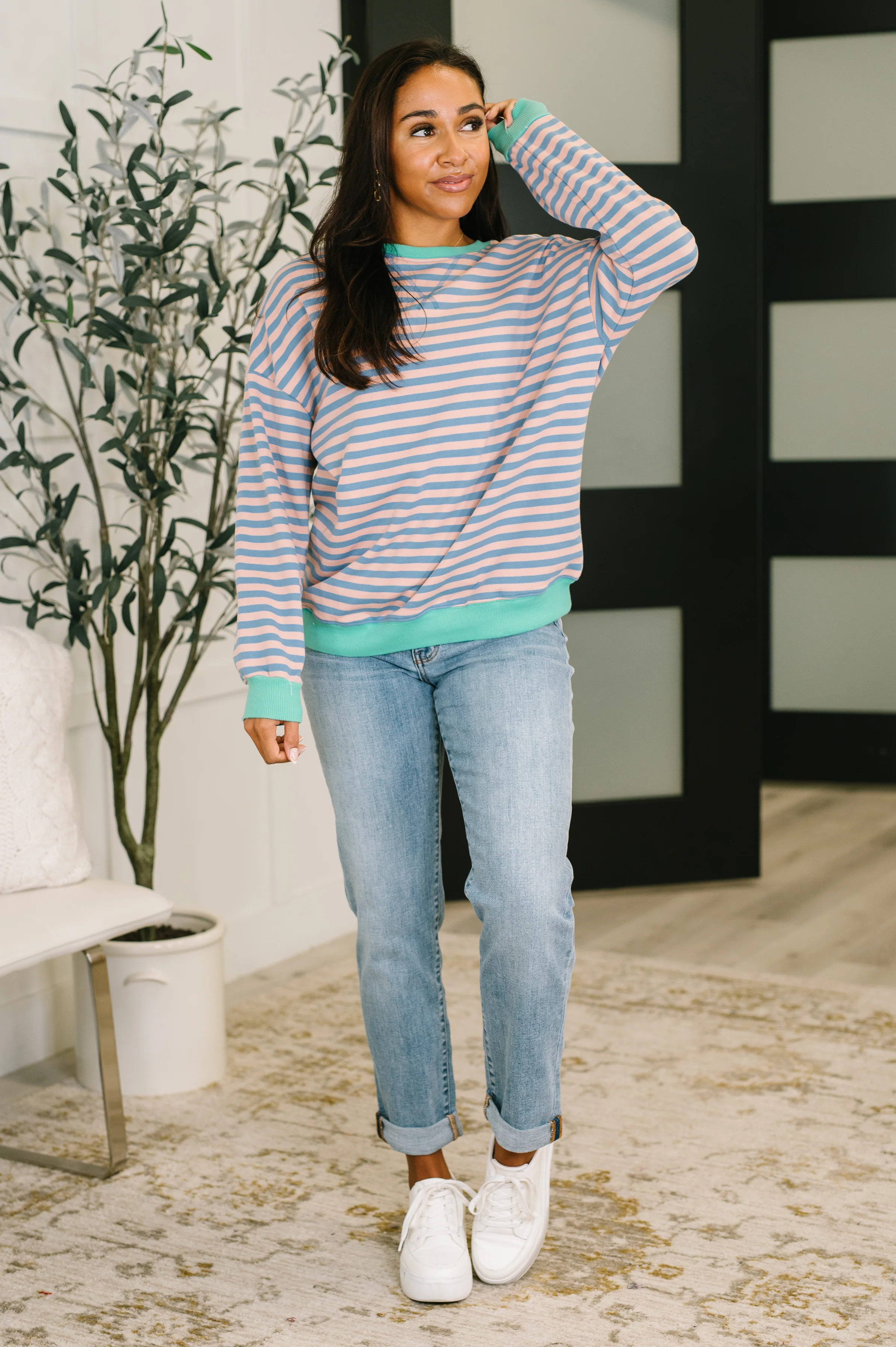 All For the Color Drop Shoulder Pullover - 12/30/2025 NEW - Image 3