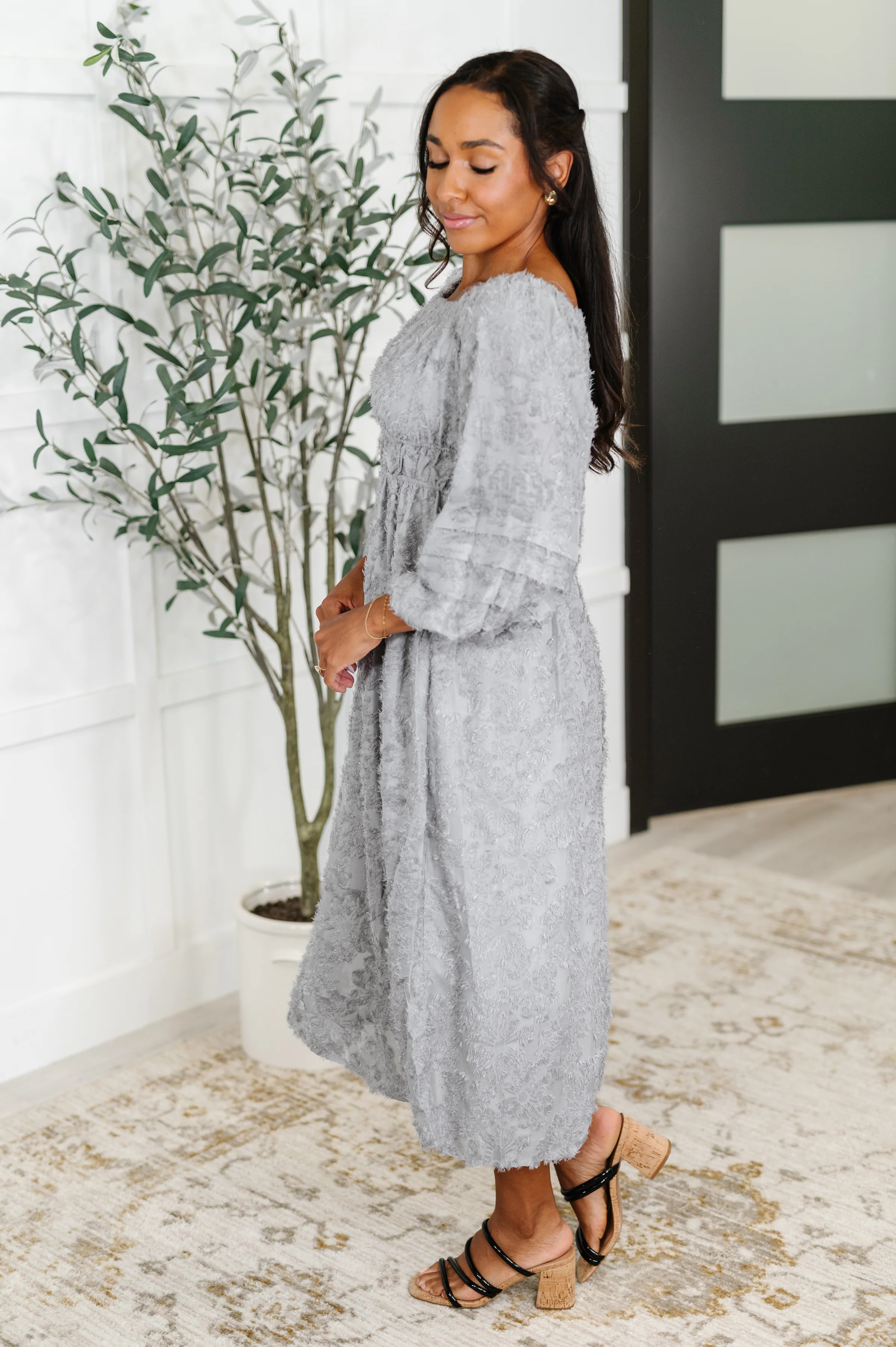 All Is Well Dress In Opal Gray - 6/12/2025 - Image 4