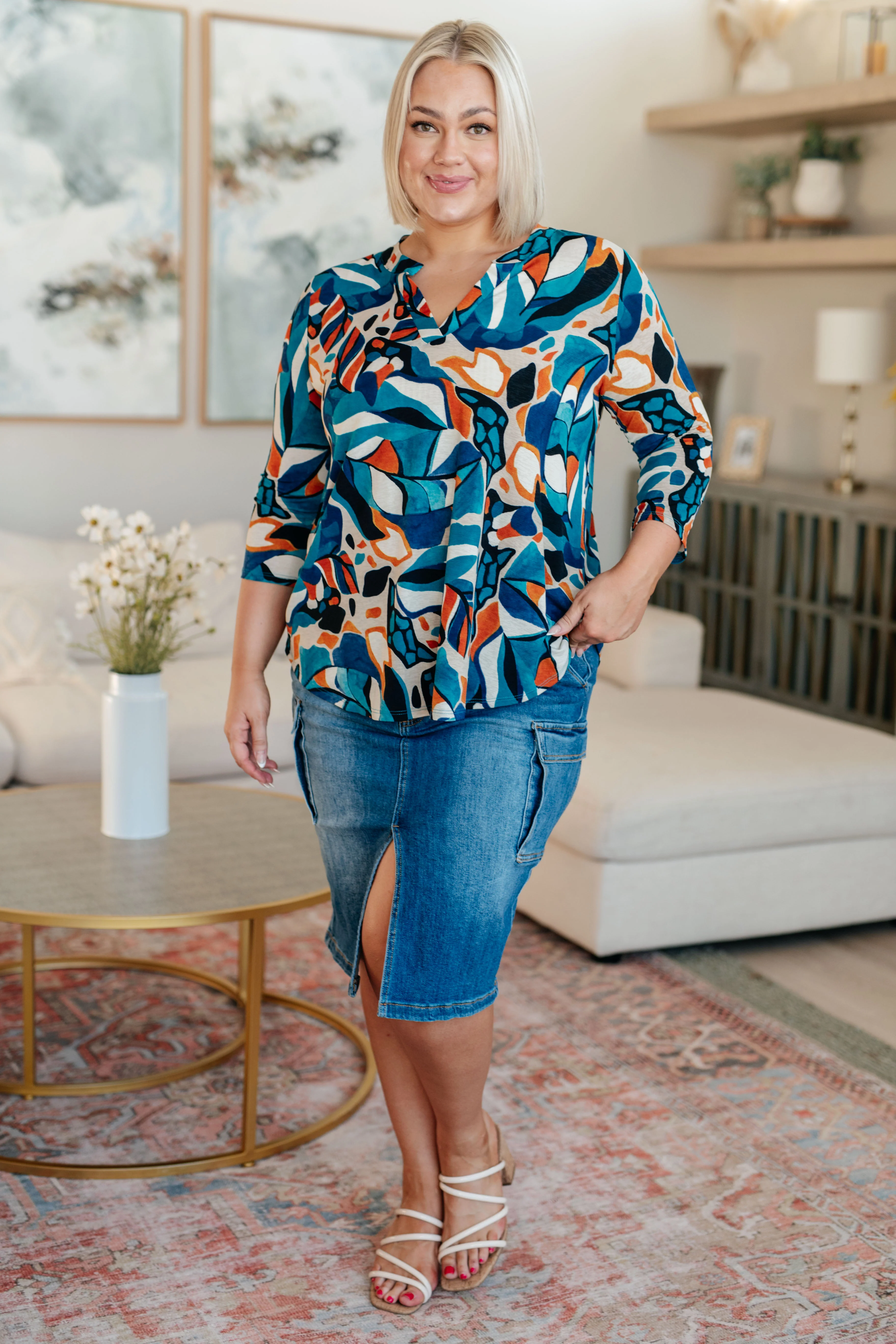 Always Be There Cargo Denim Skirt - 10/31/2023 - Image 6