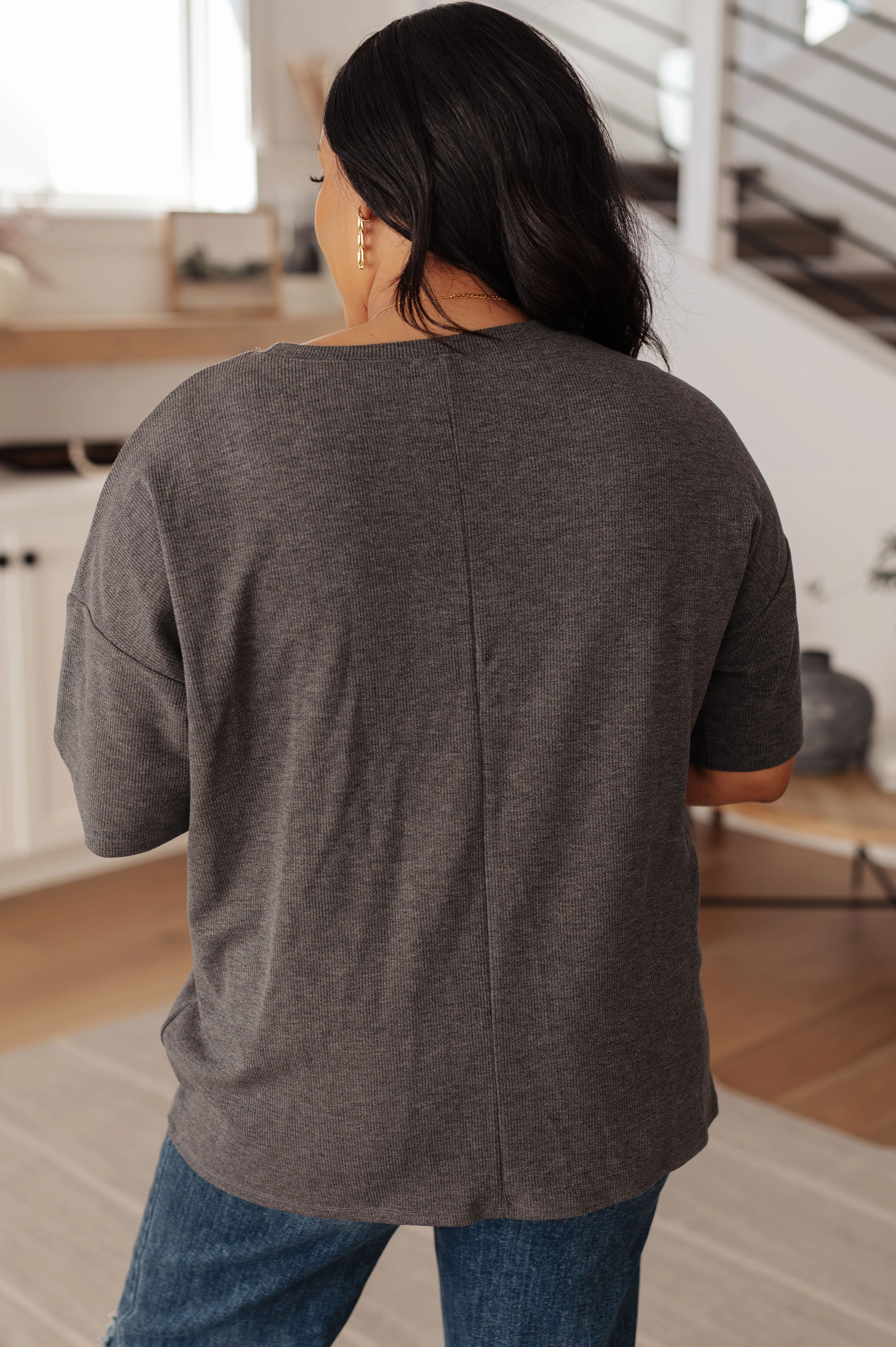 Always Enough Graphic Tee in Charcoal - 4/16/2026 - Image 8
