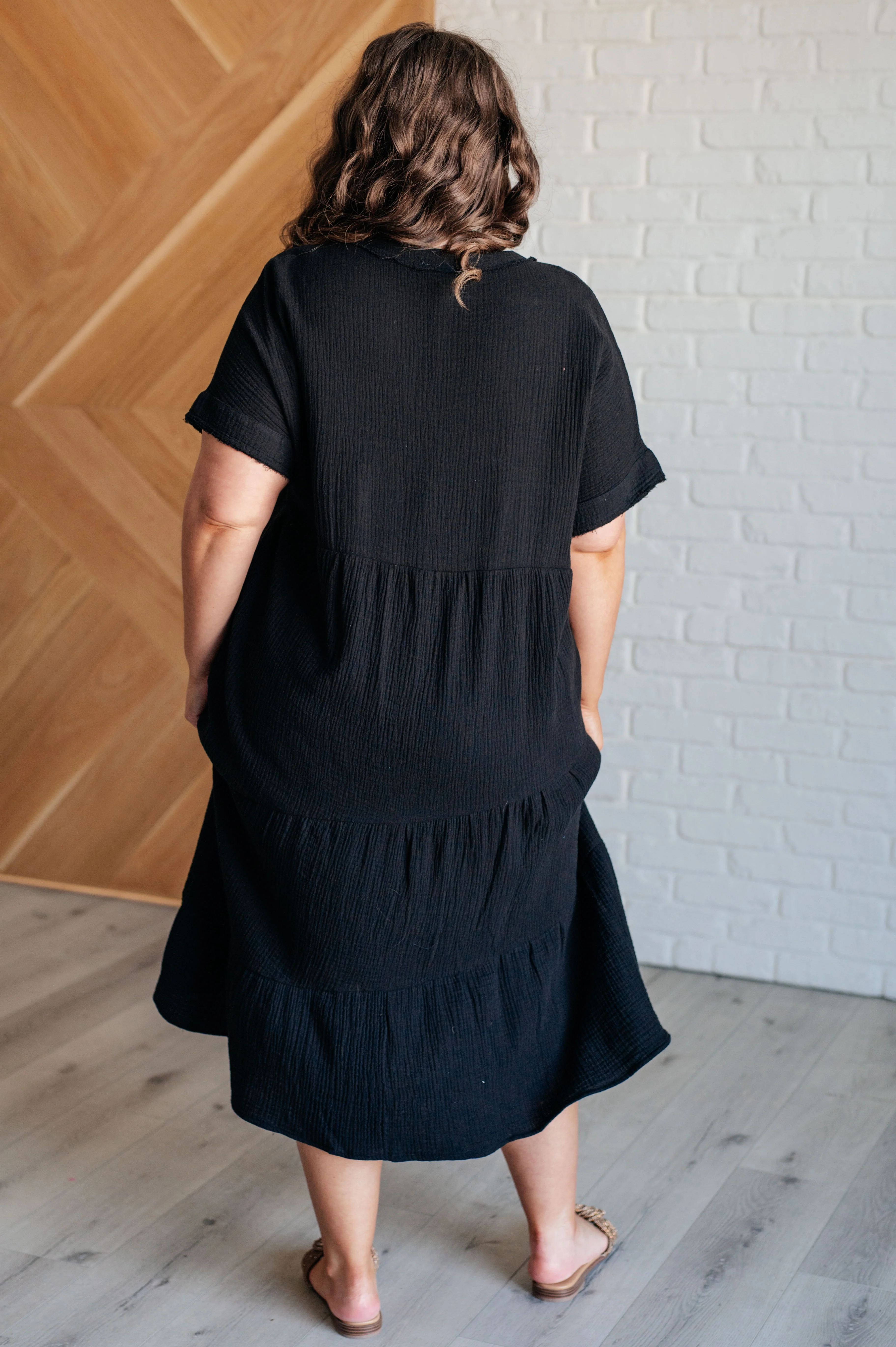 Always Learning Dolman Sleeve Dress in Black - 8/7/2025 - Image 5