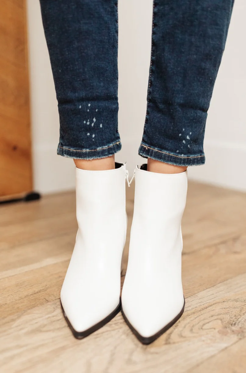 Amari Ankle Boots in White - 2/22/2022 - Image 10