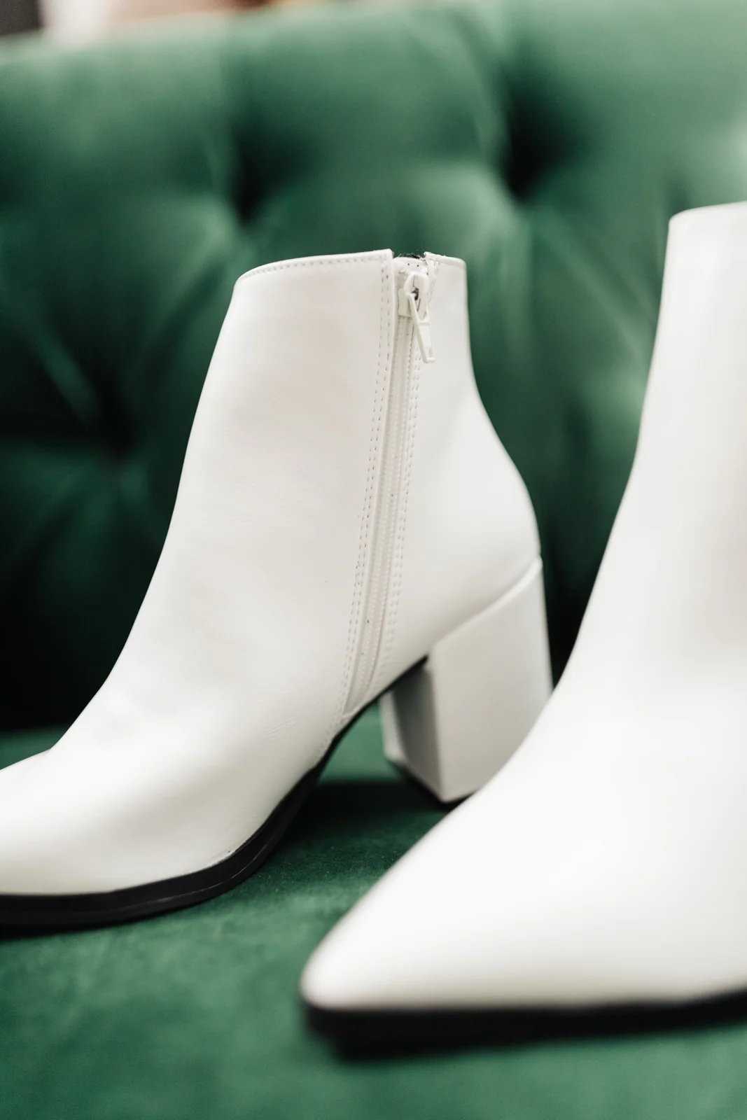 Amari Ankle Boots in White - 2/22/2022 - Image 4