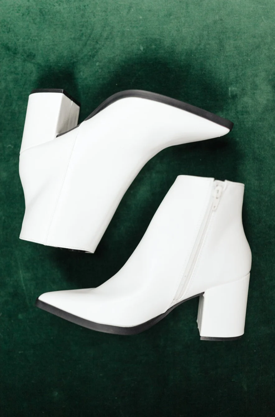 Amari Ankle Boots in White - 2/22/2022 - Image 5