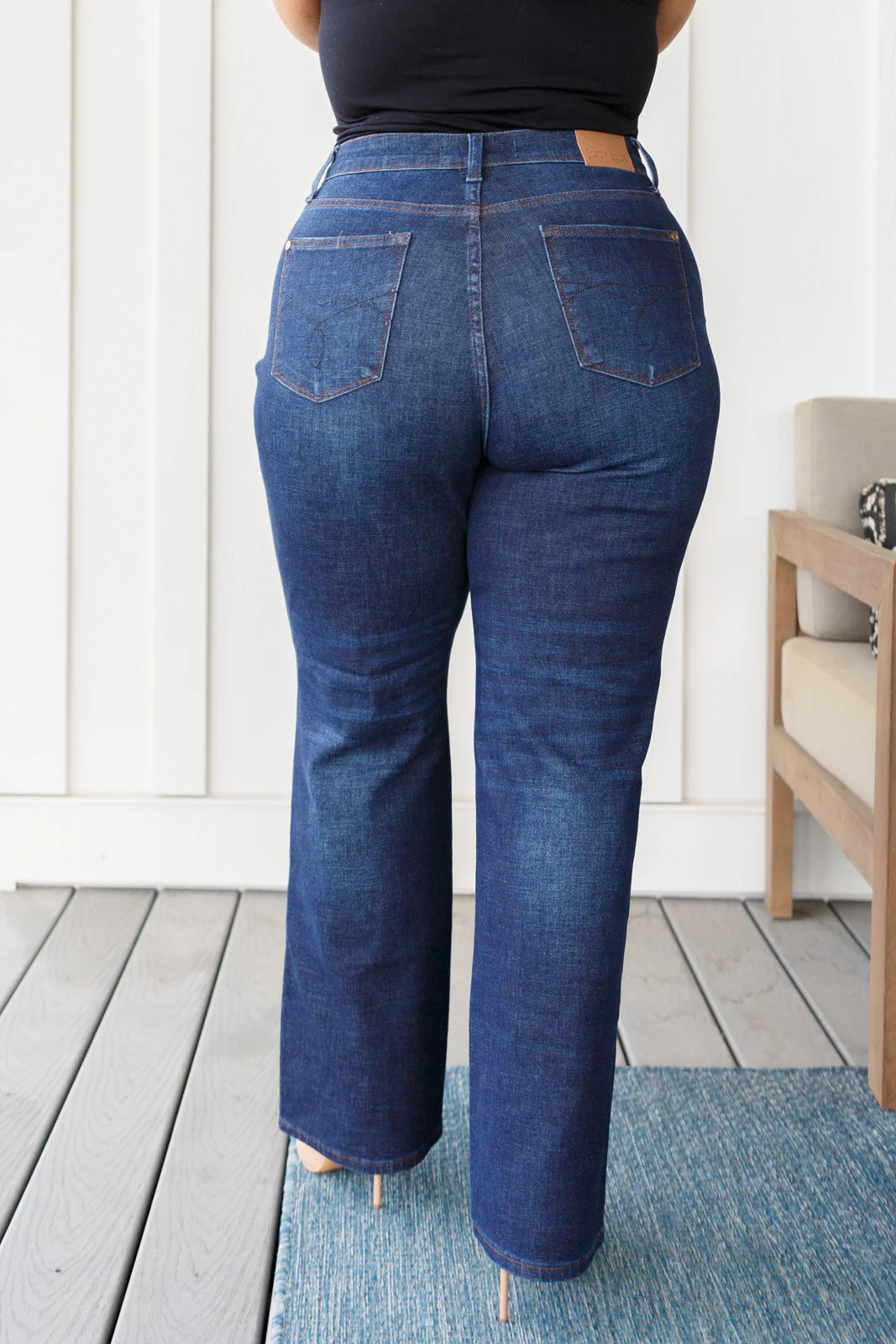Arlo High Rise Button-Fly Straight Jeans - 11/15/2023 - Image 7