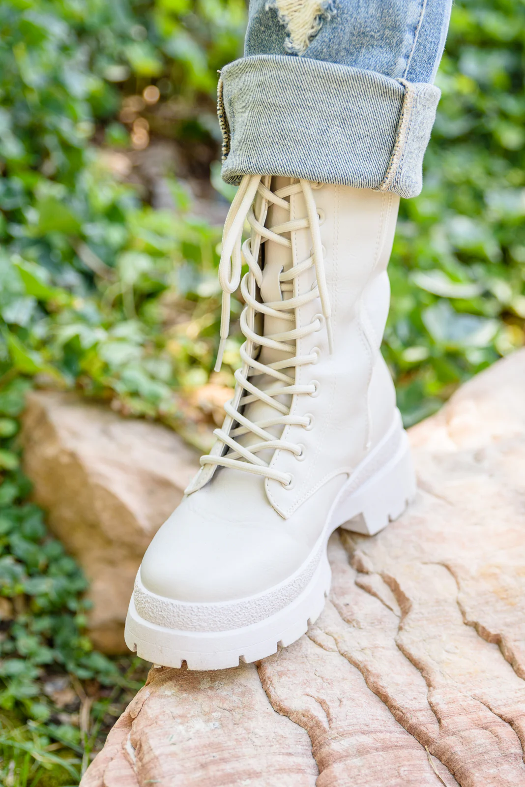 Autumn Feels Combat Boots - 8/16/2022 - Image 4
