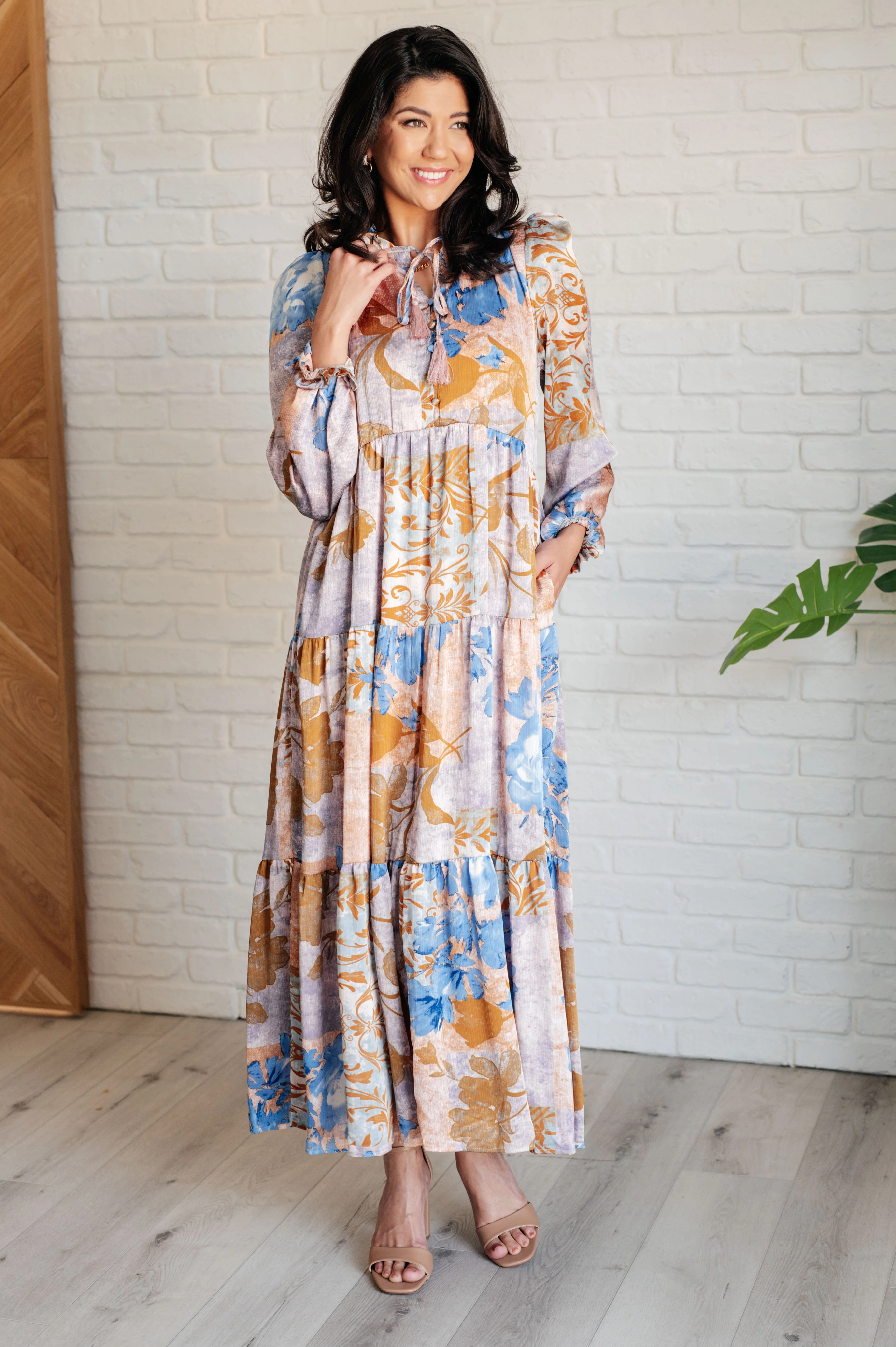 Barefoot in my Dreams V-Neck Tiered Dress - 9/3/2024 - Image 4