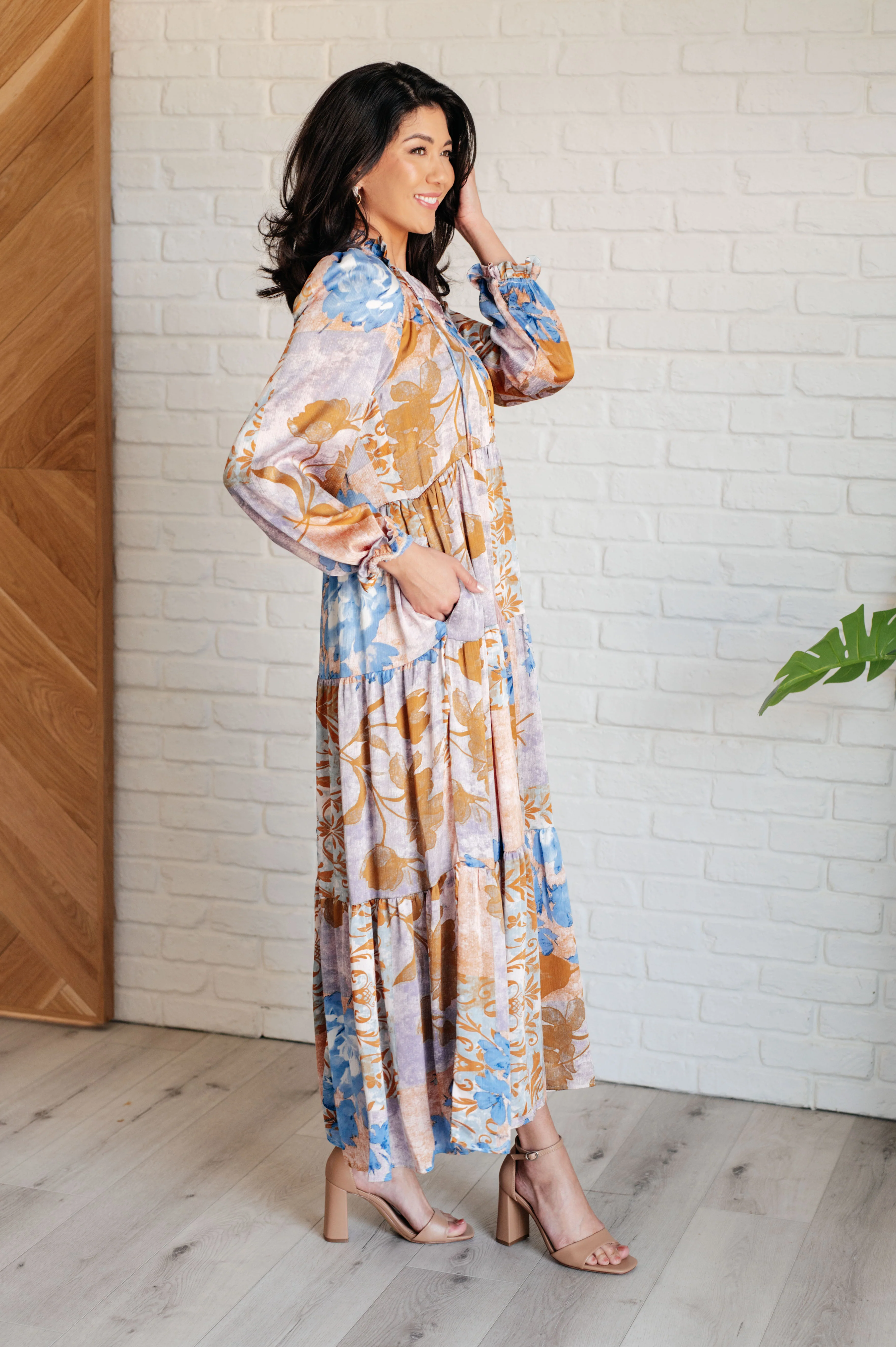 Barefoot in my Dreams V-Neck Tiered Dress - 9/3/2024 - Image 6