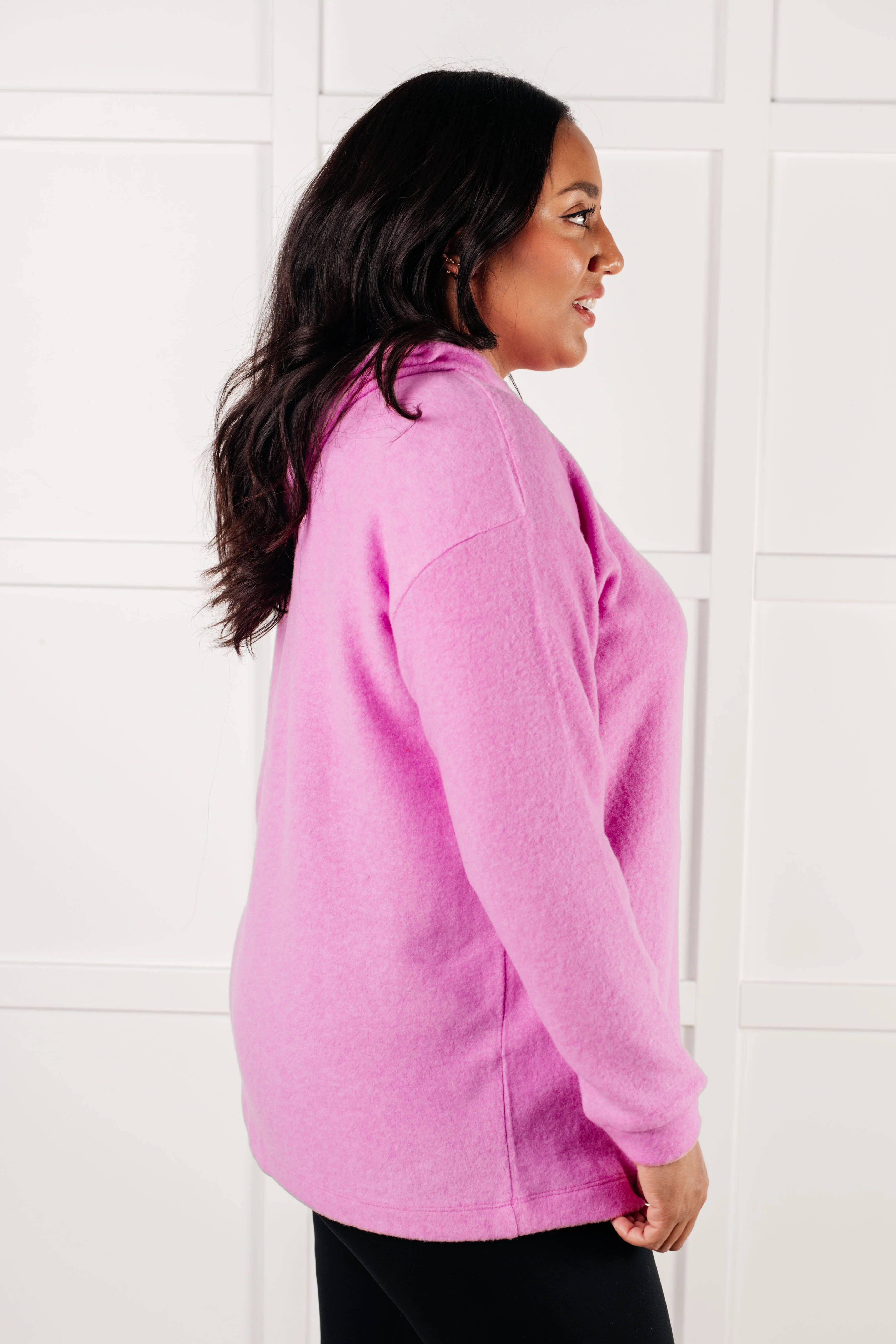 Basically My Favorite Hooded Pullover in Bright Mauve - 1/15/2025 - Image 6