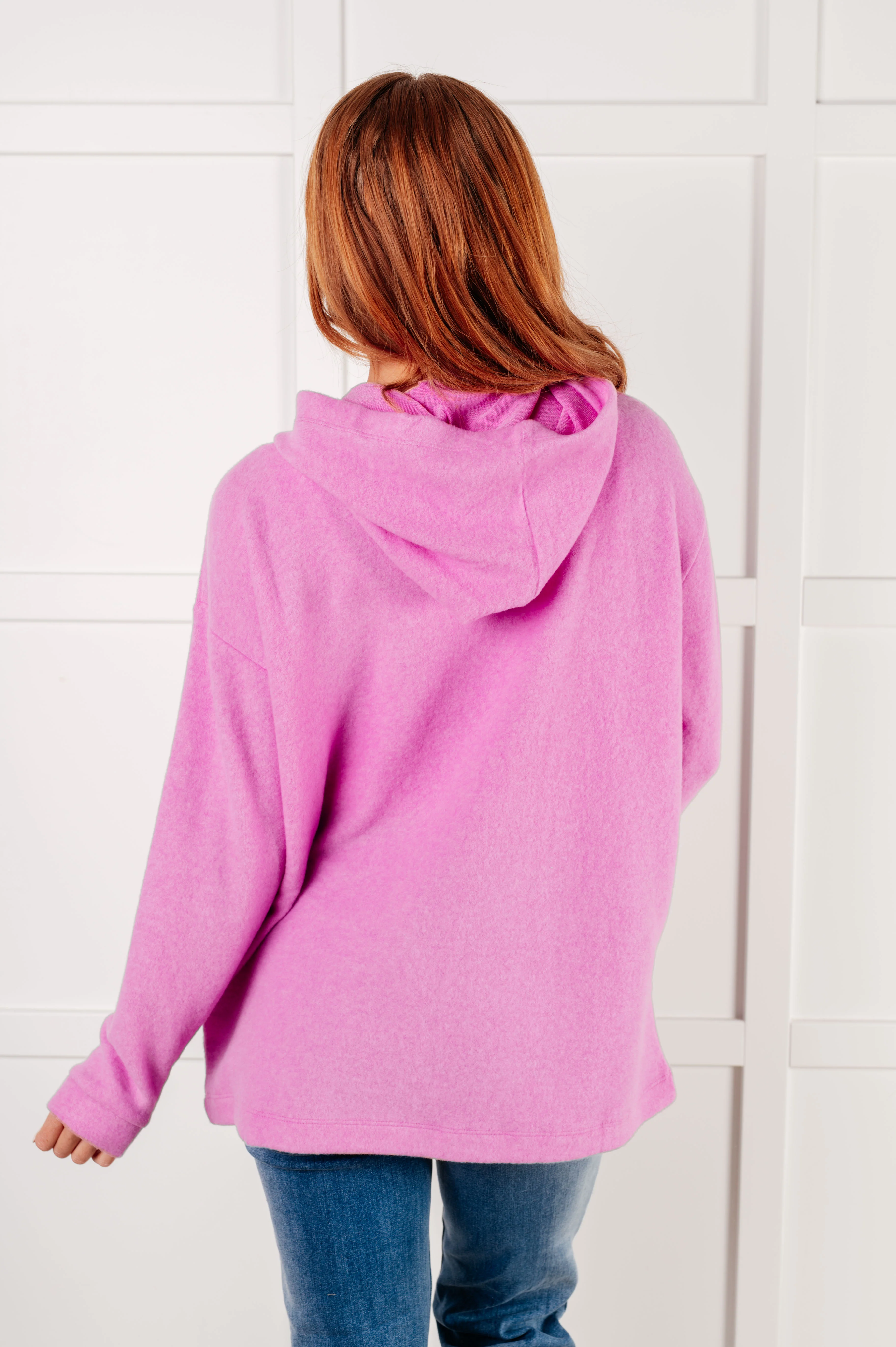 Basically My Favorite Hooded Pullover in Bright Mauve - 1/15/2025 - Image 7