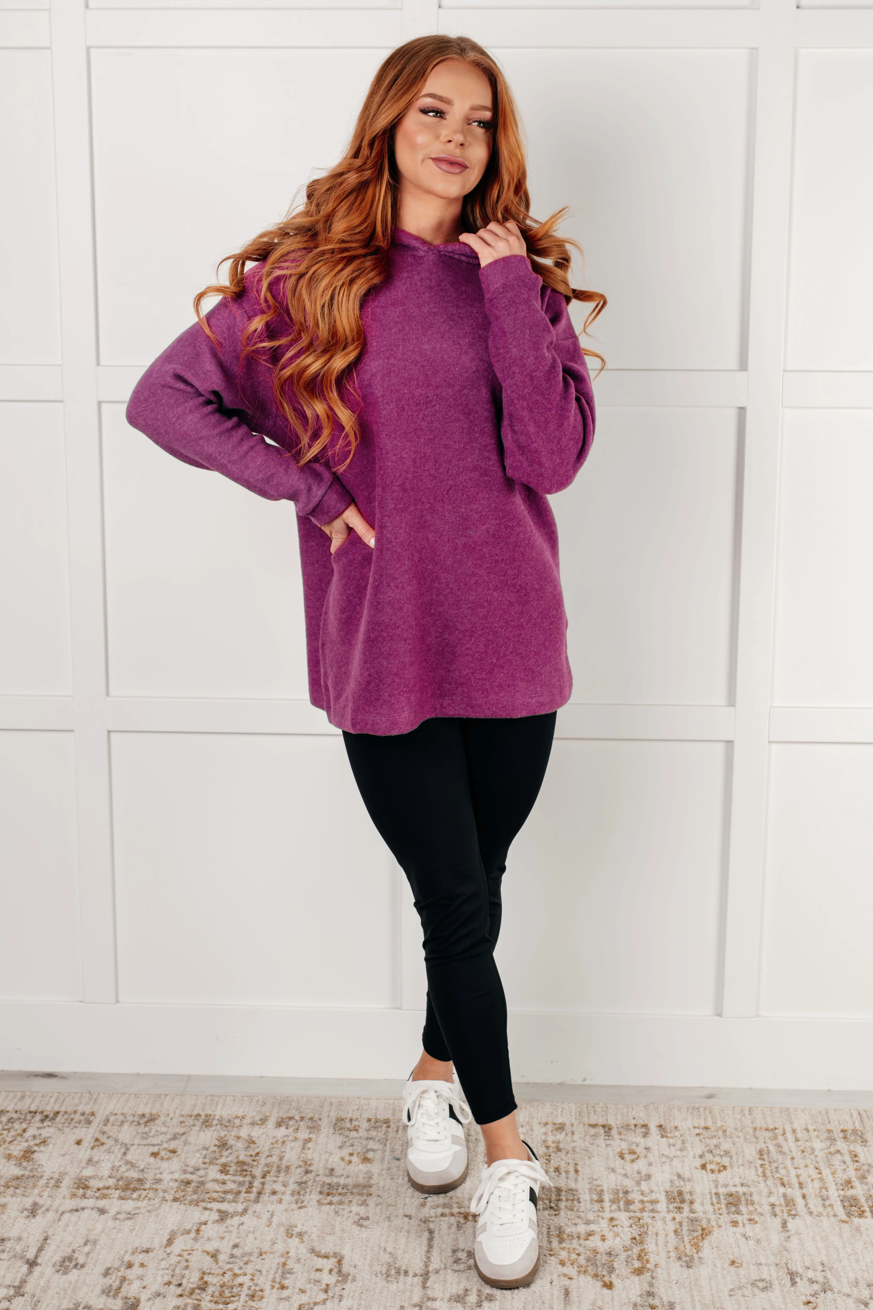 Basically My Favorite Hooded Pullover in Light Plum - 1/15/2025 - Image 3
