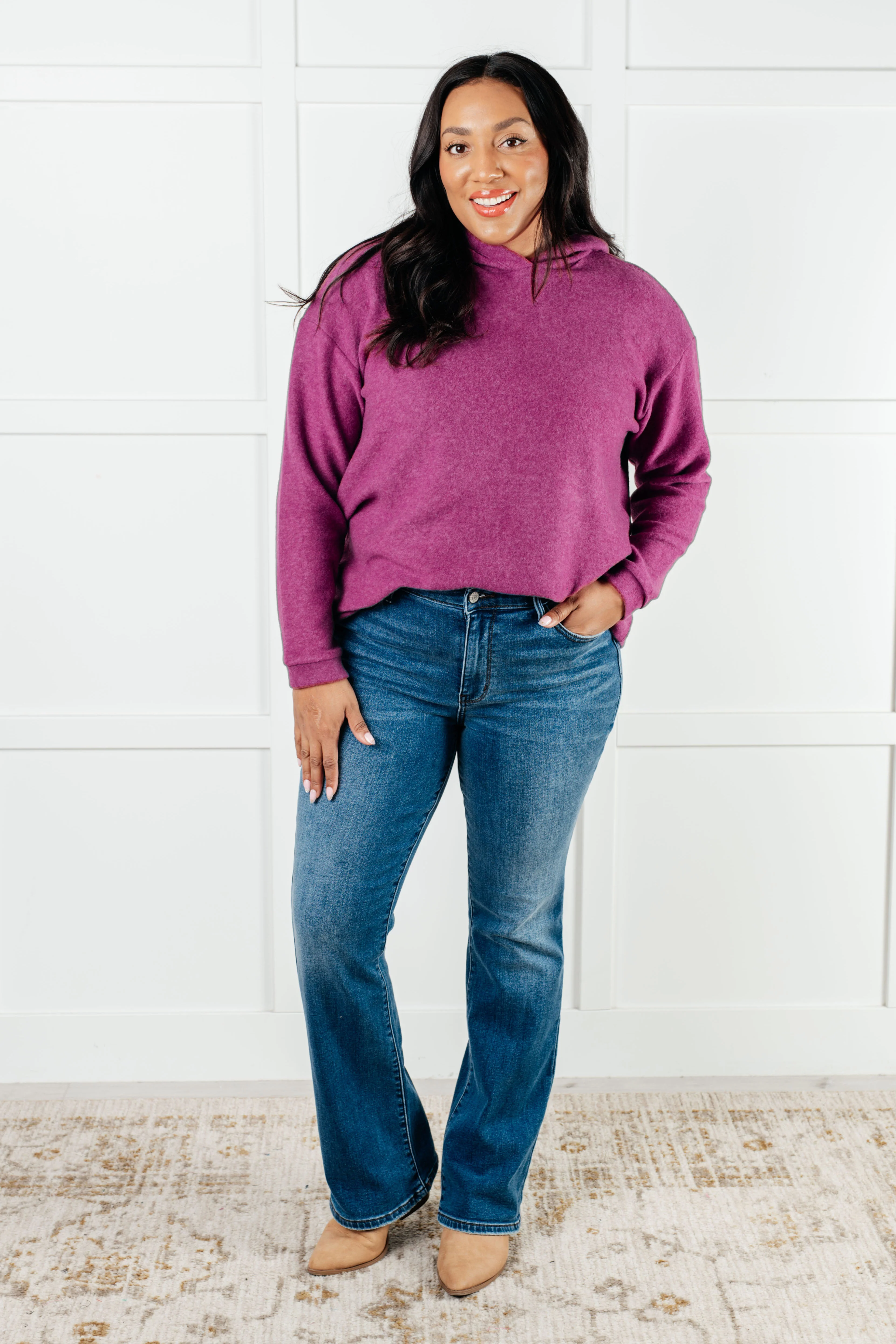 Basically My Favorite Hooded Pullover in Light Plum - 1/15/2025 - Image 4