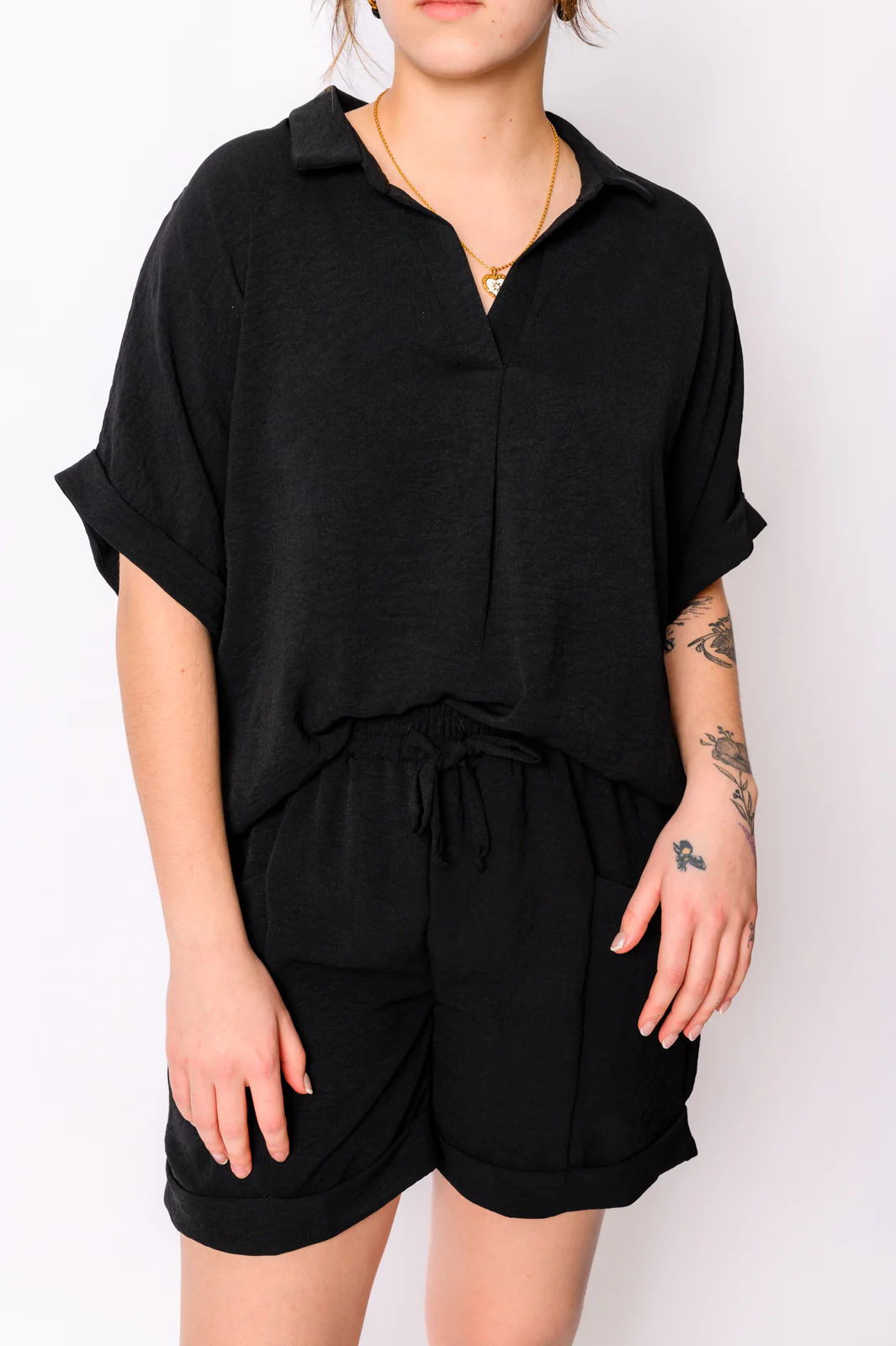 Because I Said So Dolman Sleeve Top in Black - 3/18/2024 - Image 4