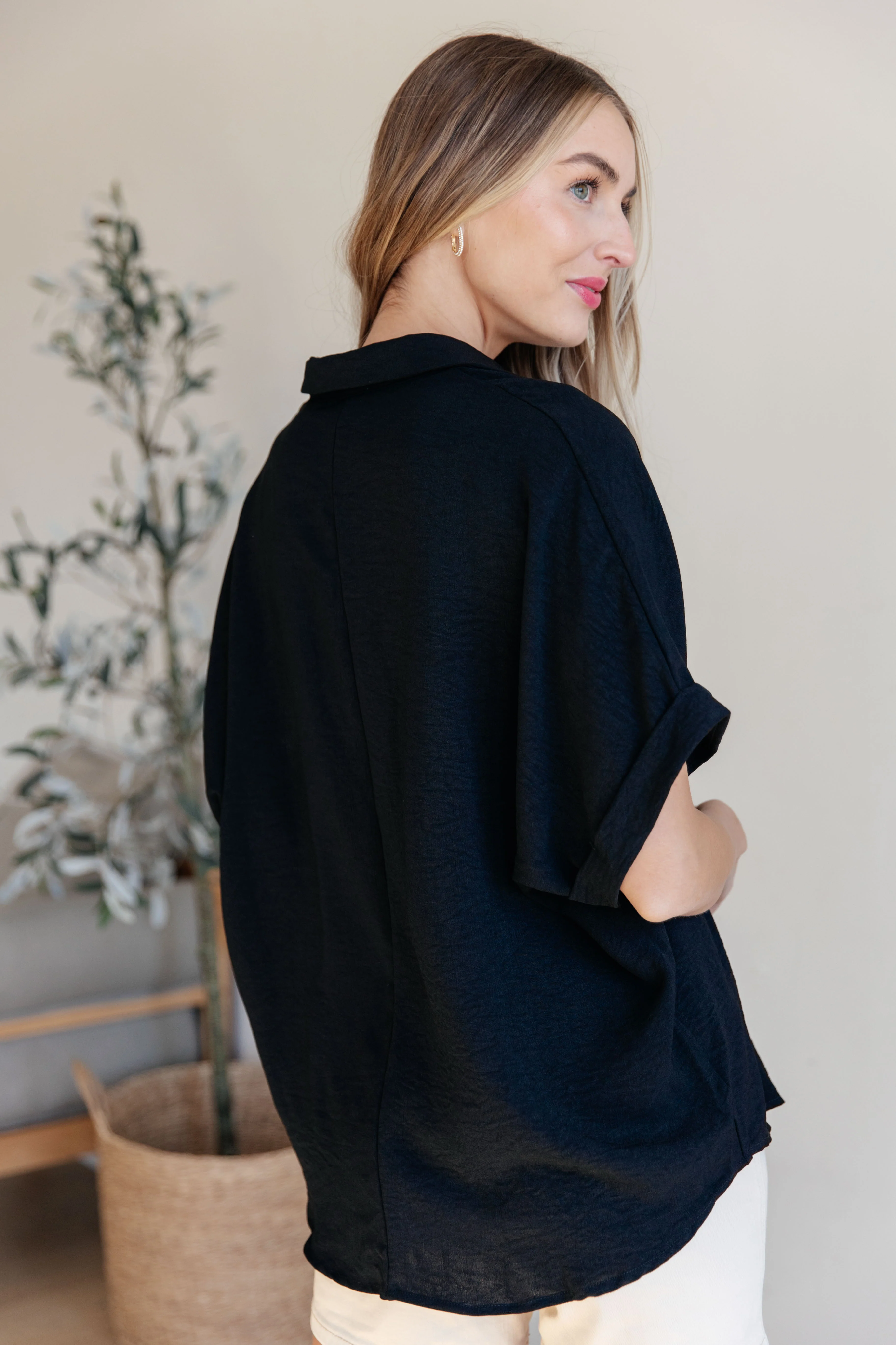 Because I Said So Dolman Sleeve Top in Black - 3/18/2024 - Image 8