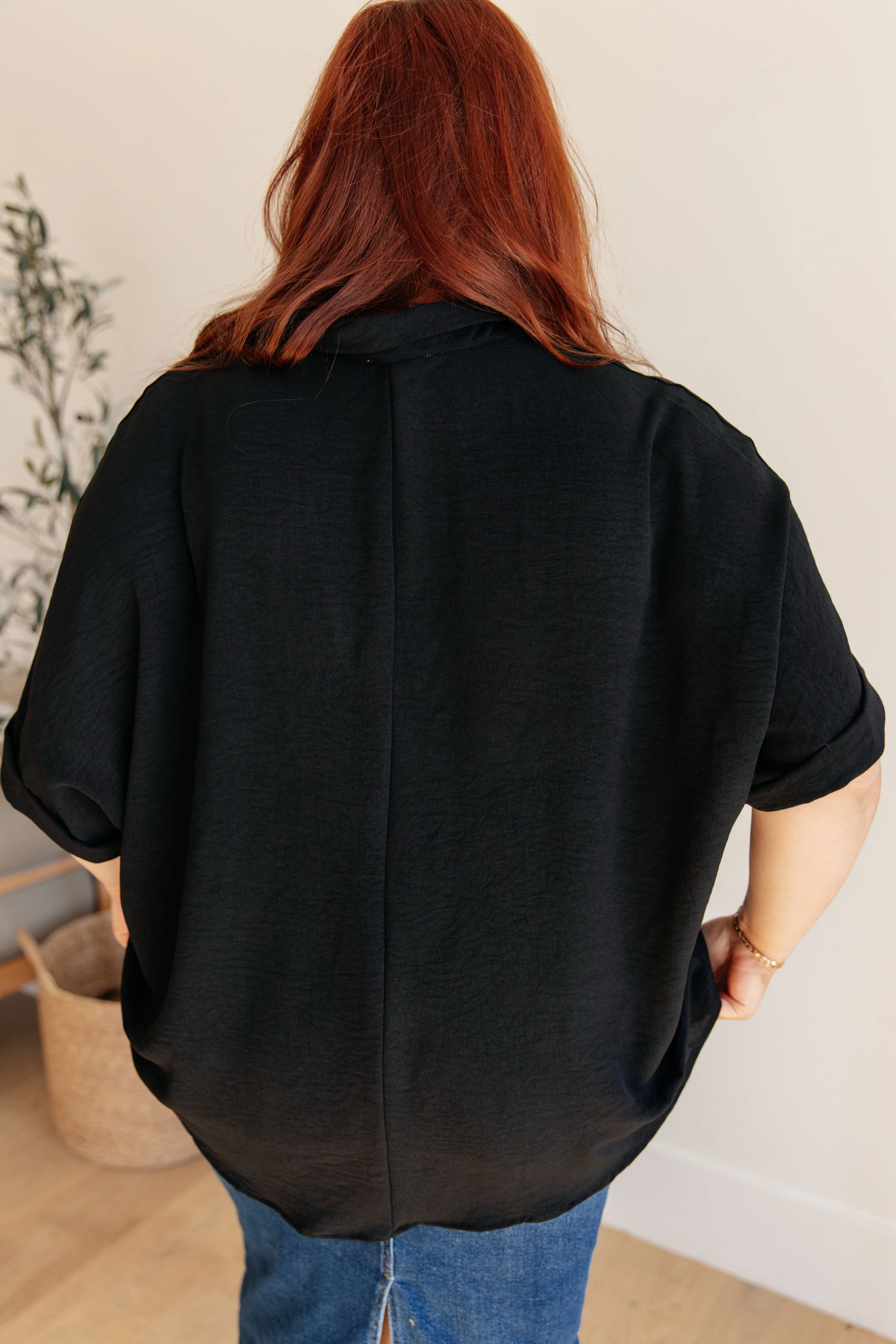 Because I Said So Dolman Sleeve Top in Black - 3/18/2024 - Image 9
