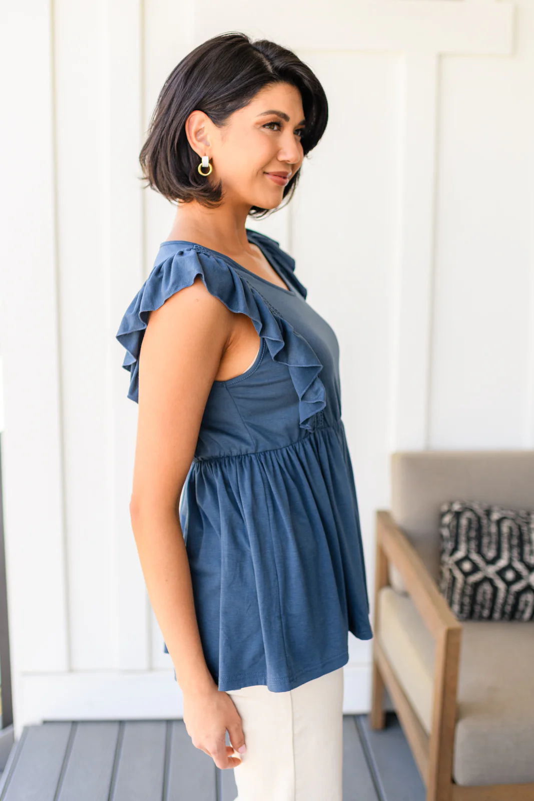 Before Now Ruffled Babydoll Top - 5/25/2026 - Image 3