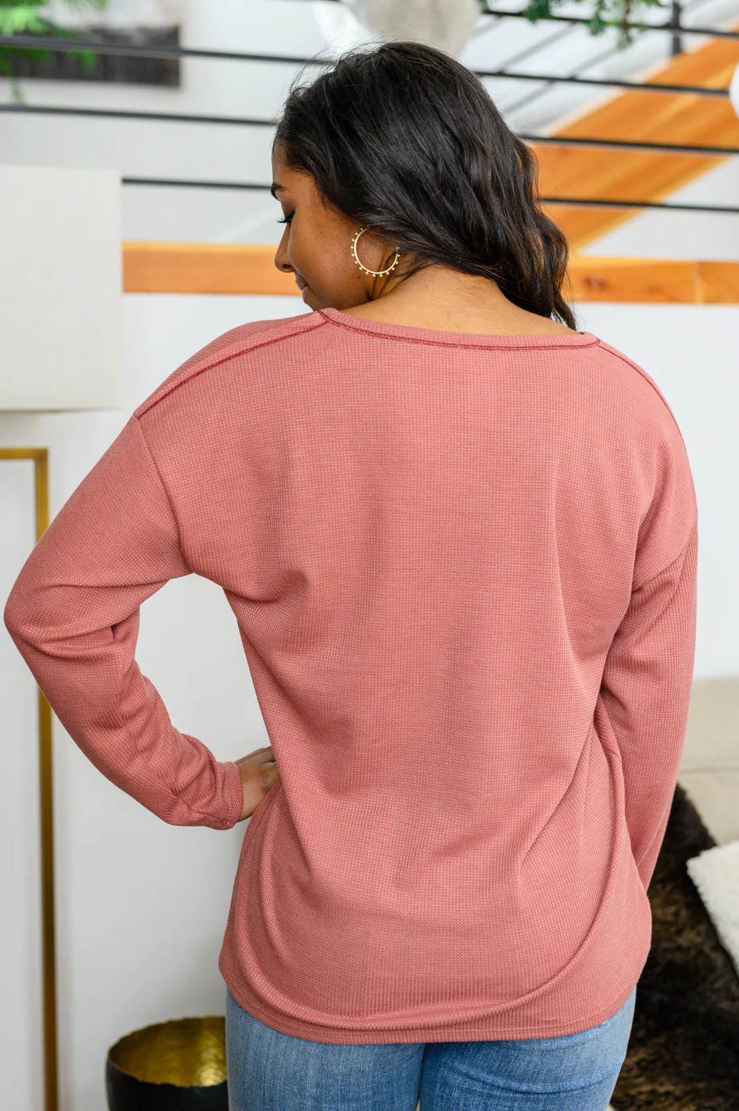 Behind The Scenes Waffle Knit Top - 1/5/2023 - Image 16