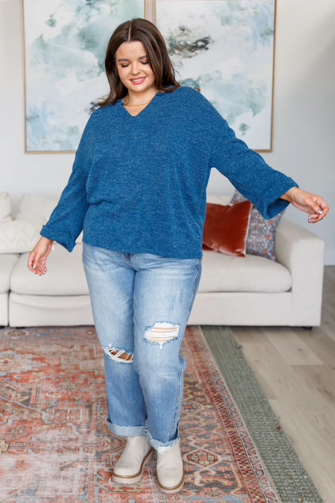 Best Foot Forward V-Neck Pullover - 12/11/2025 - Image 3