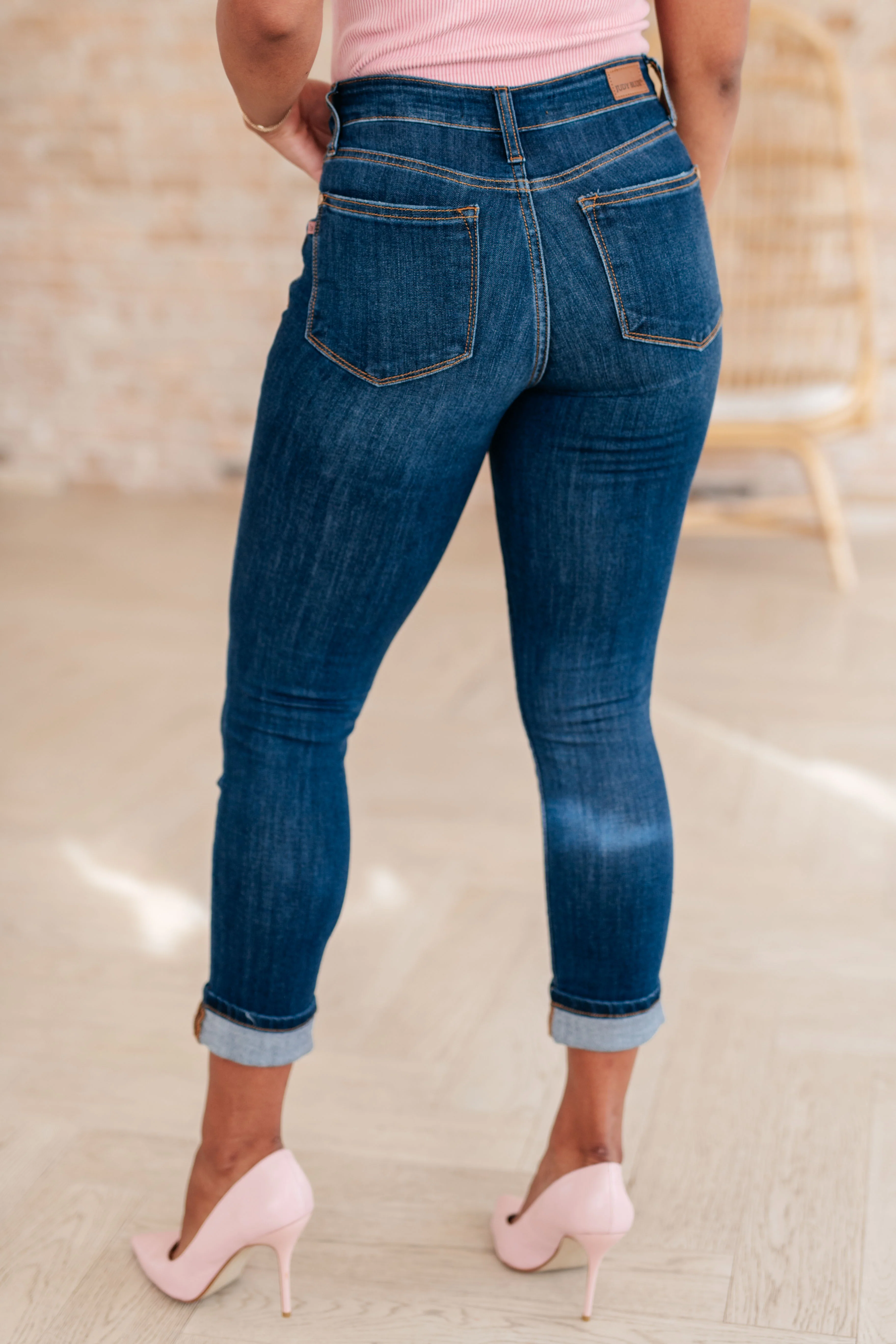 Bette Mid Rise Vintage Cuffed Skinny Capri - 1/31/2024 - Image 8