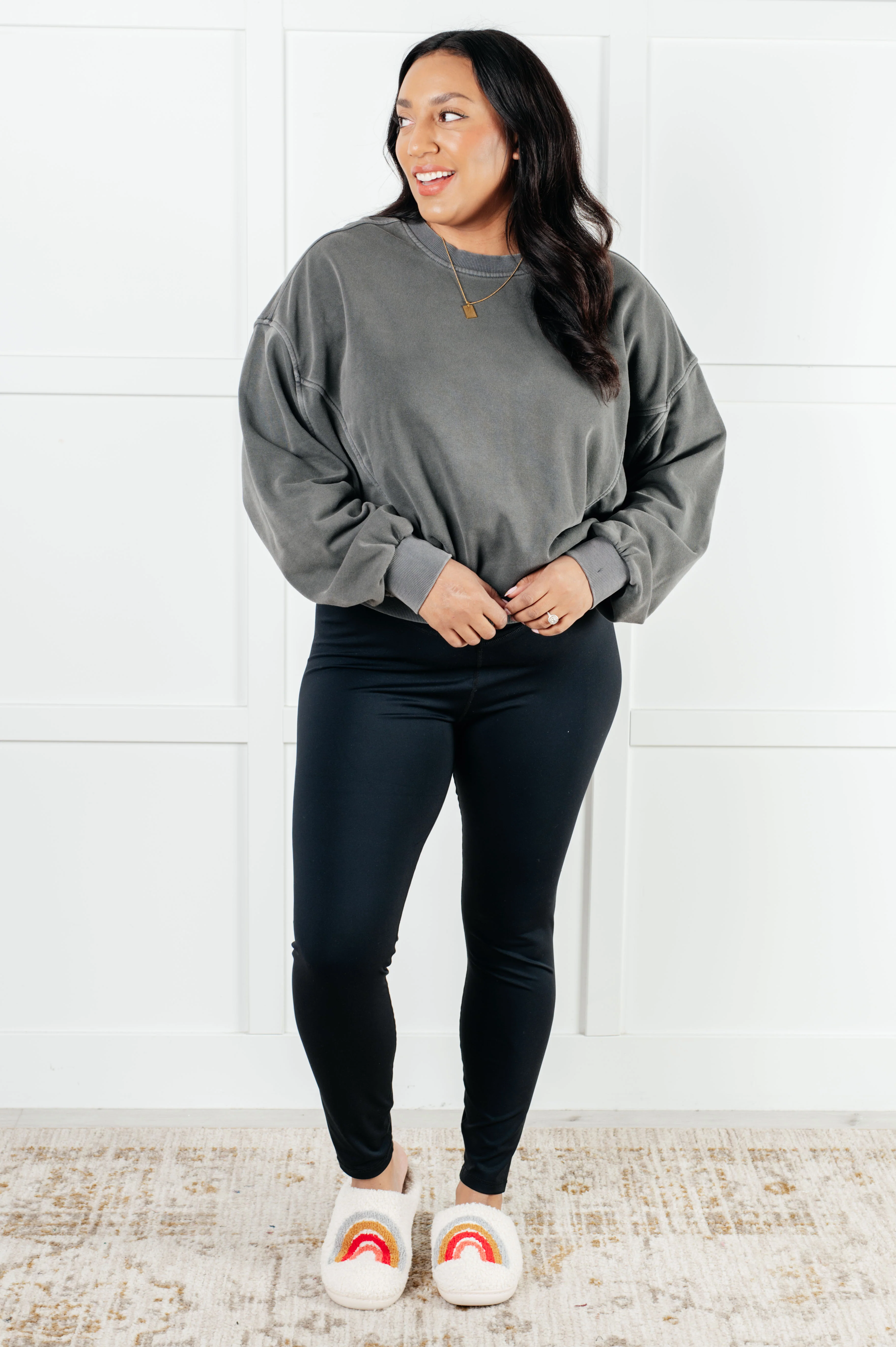 Beyond the Basics Pullover in Ash Black - 1/8/2025 - Image 4