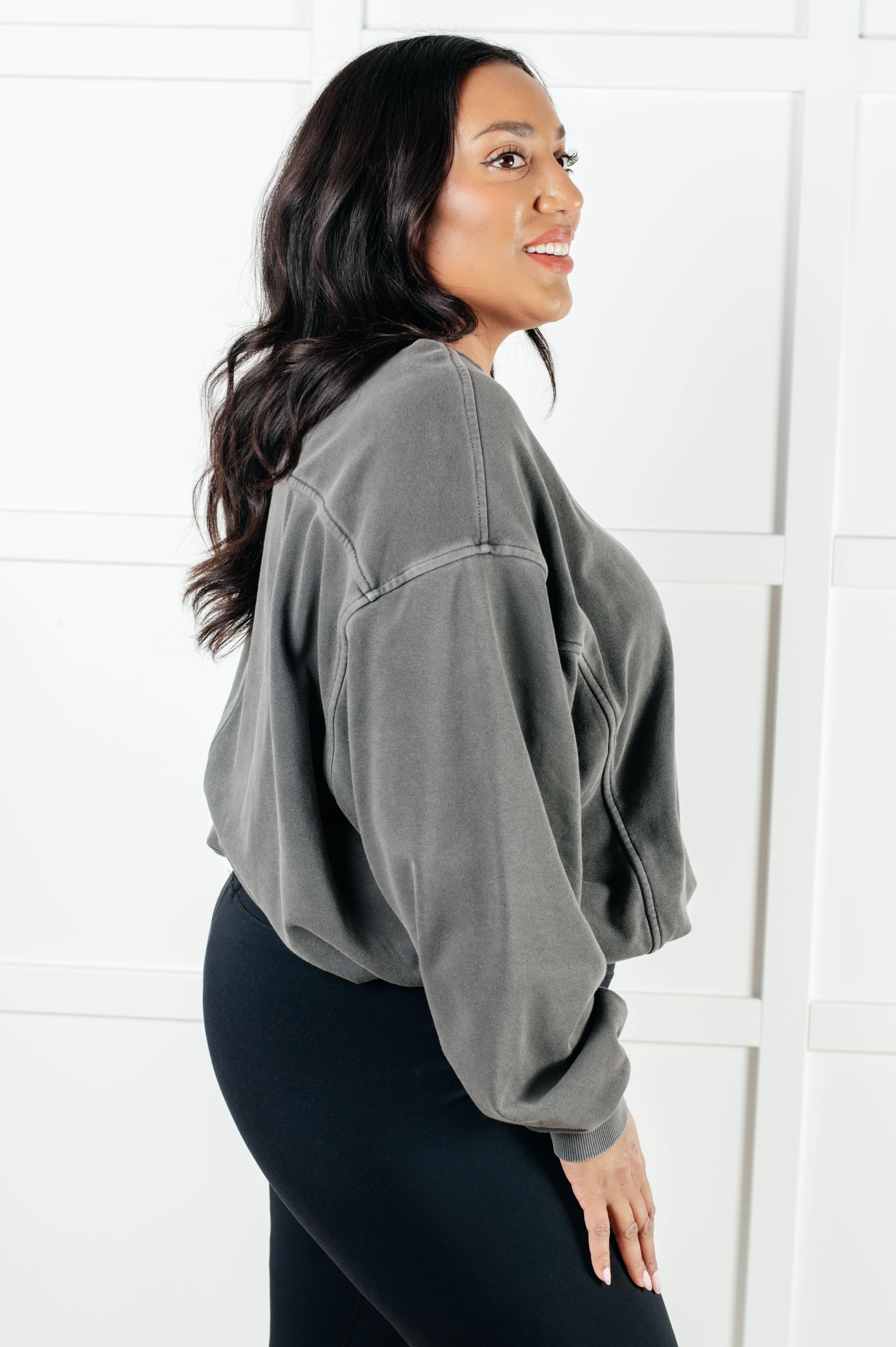 Beyond the Basics Pullover in Ash Black - 1/8/2025 - Image 6
