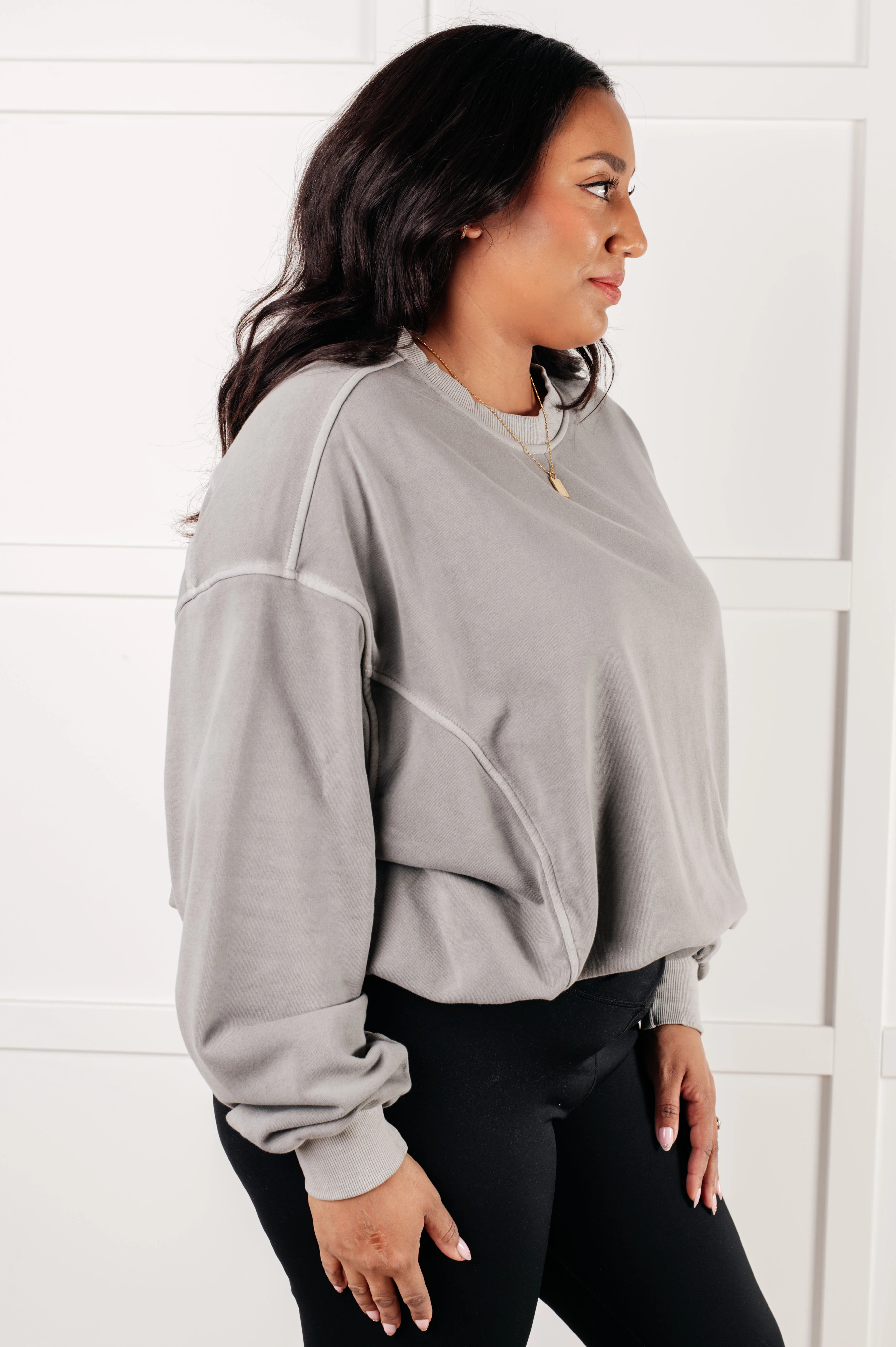 Beyond the Basics Pullover in Sleet - 1/29/2026 - Image 7