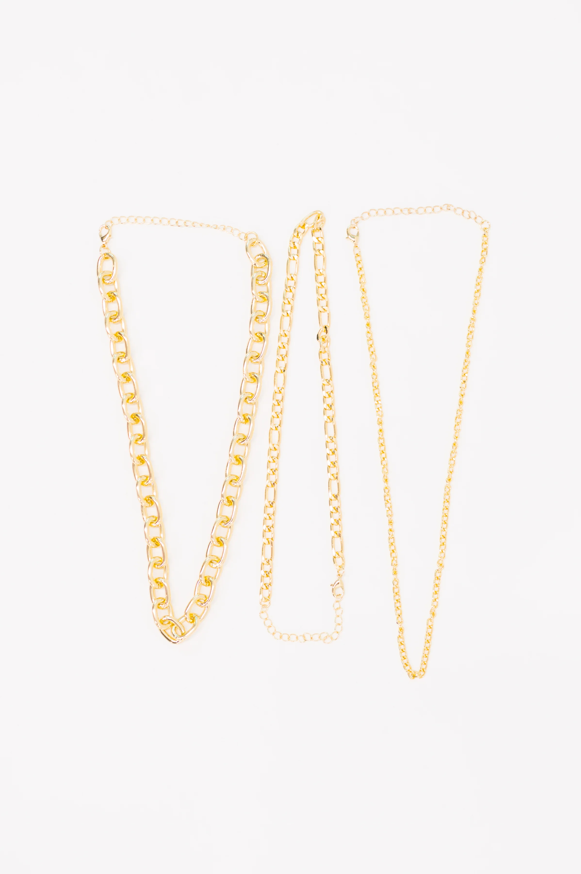 Big, Bold and Beautiful Layered Chunky Necklace in Gold - 3/10/2026 NEW - Image 3