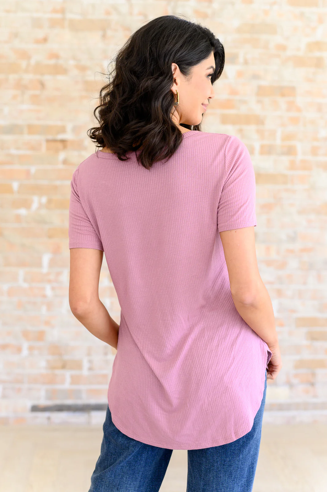 Born and Raised V-Neck Ribbed Top - 5/18/2026 - Image 6