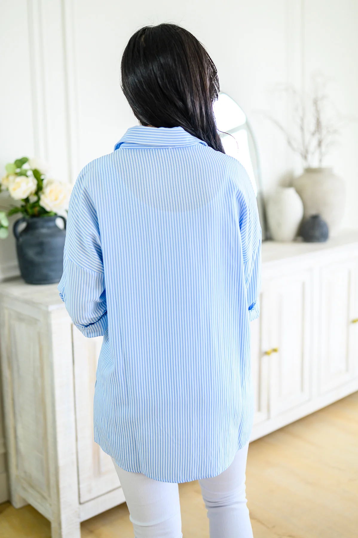 Borrowed Forever Striped Button Down - 4/18/2023 - Image 13