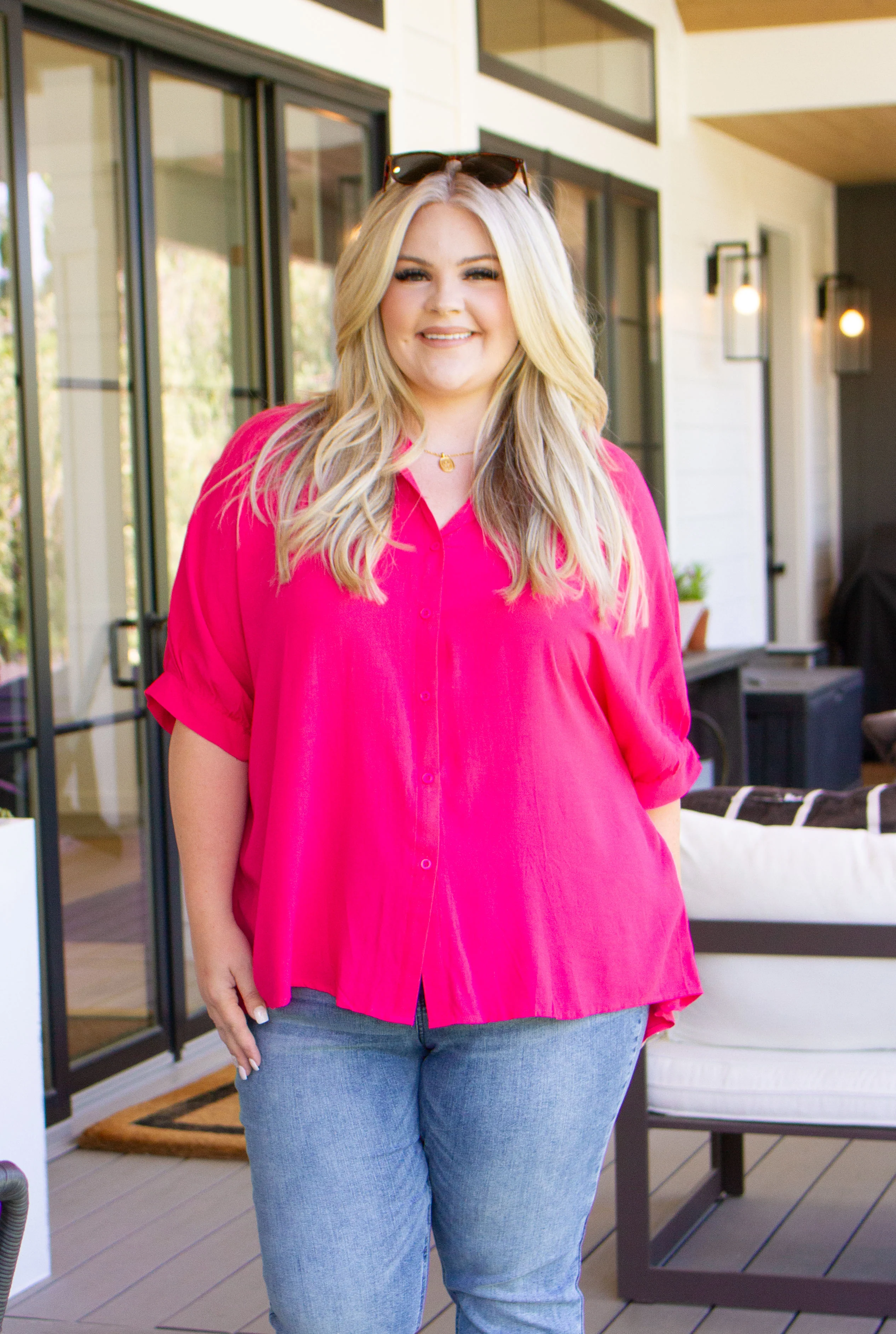 Bounding Beauty Button Down Blouse - 5/29/2025 - Image 9