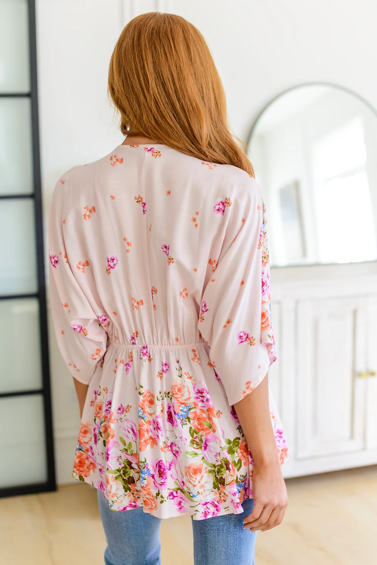 Bouquet a Day Floral Peplum Top - 3/28/2023 - Image 14