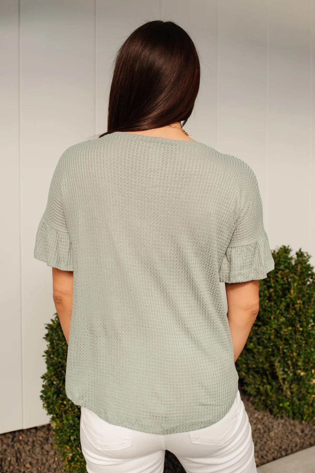 Break Away Top In Sage - 3/22/2022 - Image 13