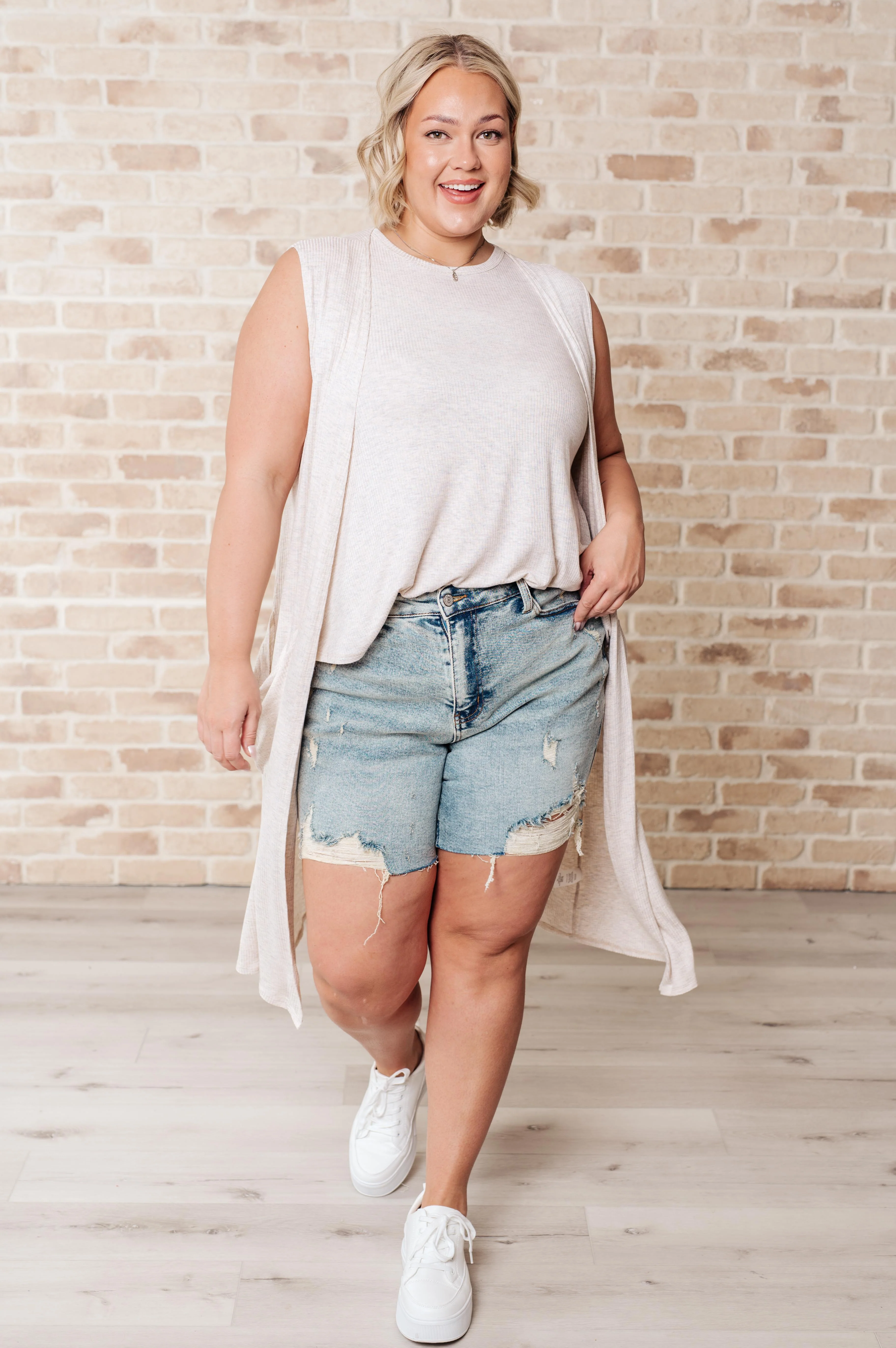 Breezy Boho Sleeveless Cardigan - 5/19/2025 - Image 3