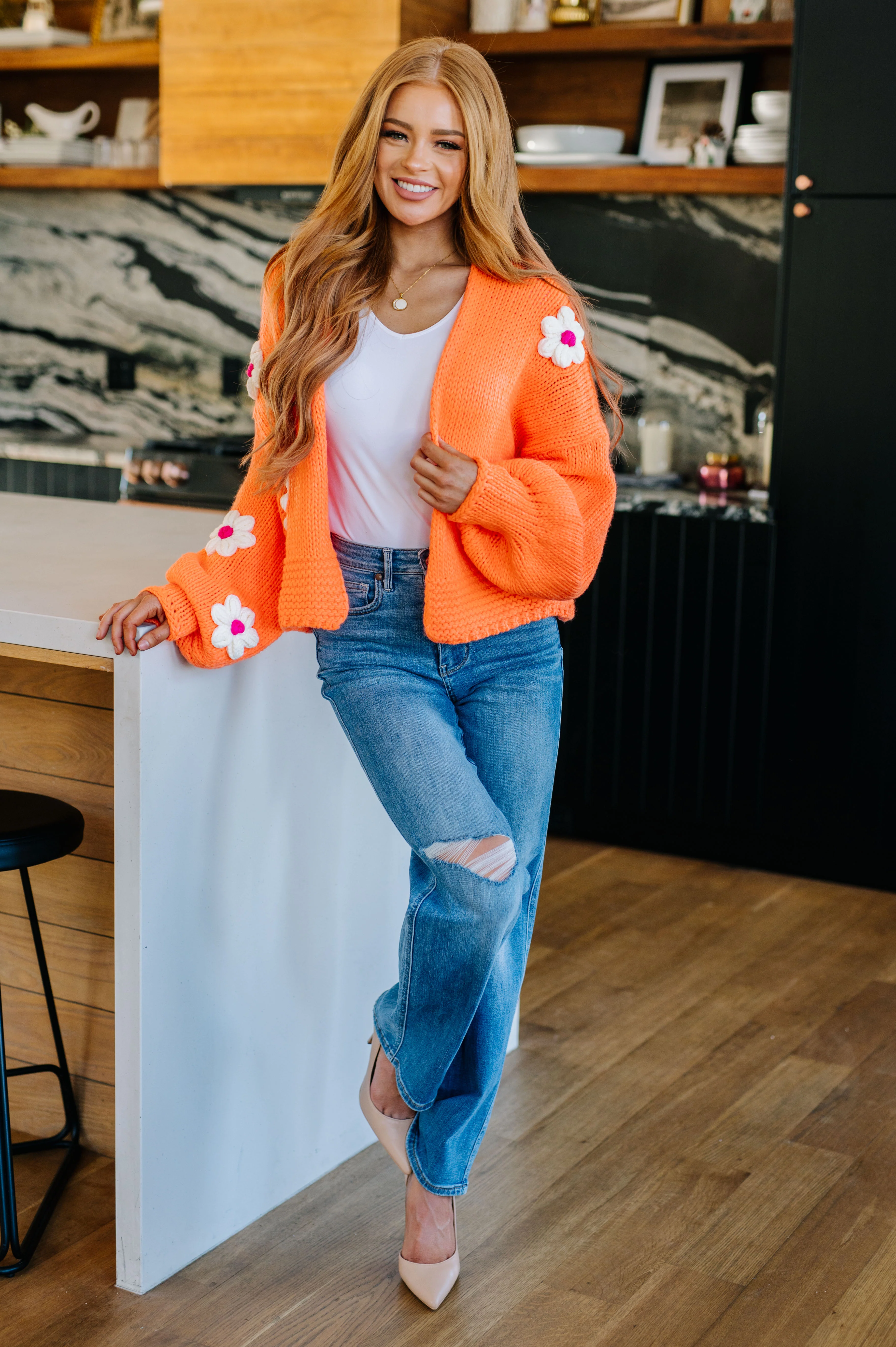 Bright Flower Child Floral Cardigan - 1/11/2024 - Image 3