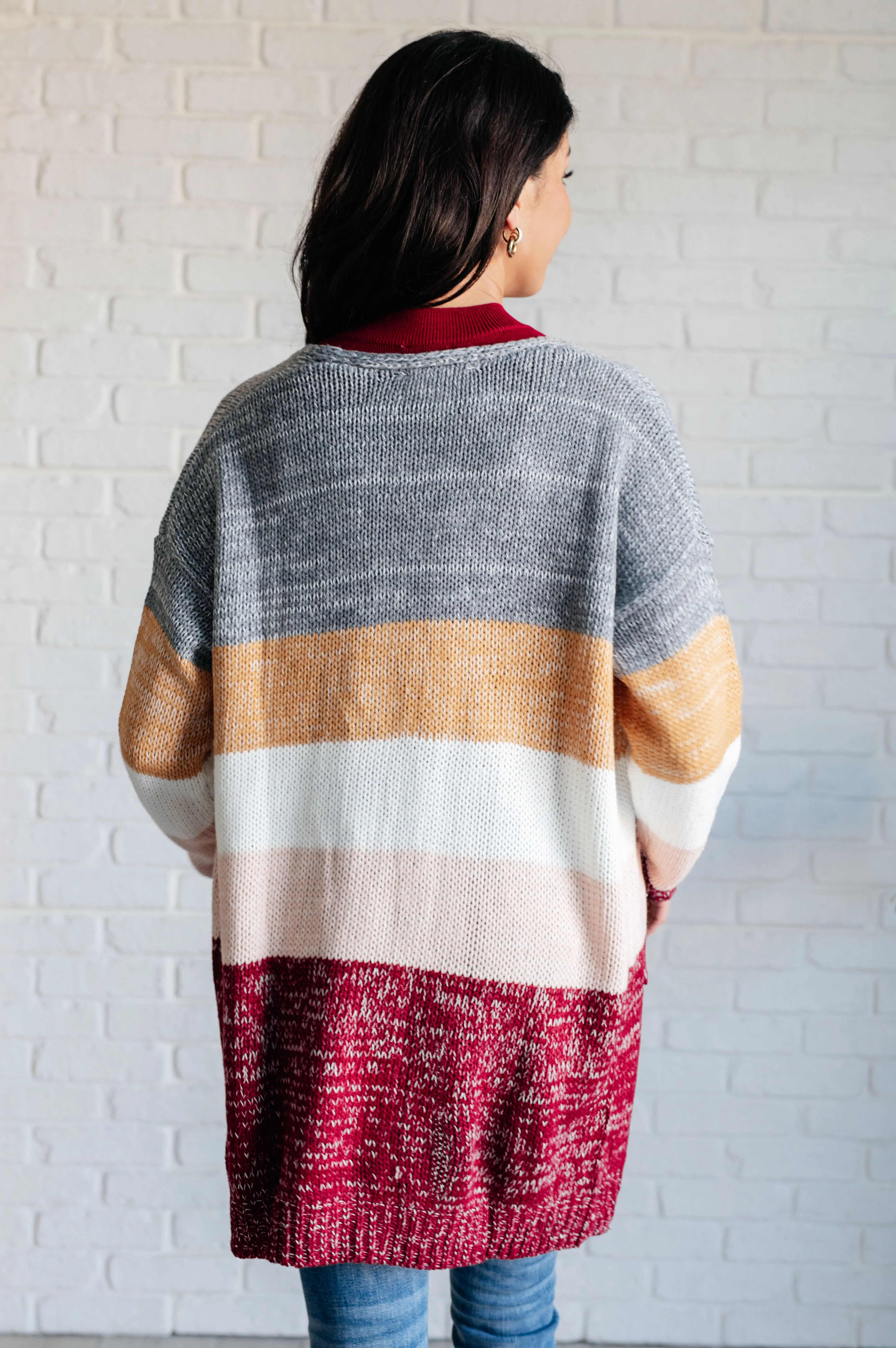 Bring the Warmth Color Block Cardigan - 9/5/2024 - Image 7