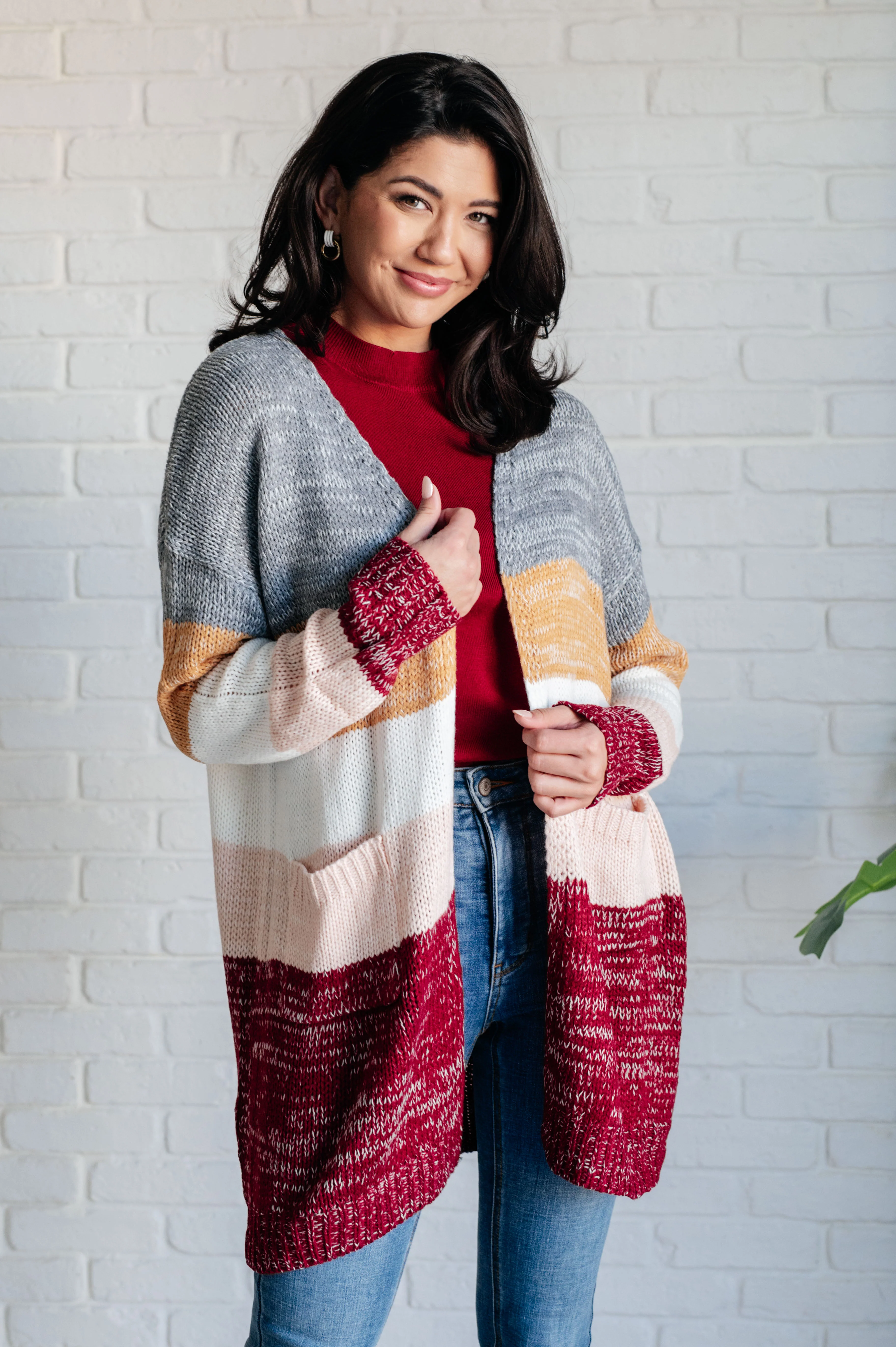 Bring the Warmth Color Block Cardigan - 9/5/2024 - Image 8