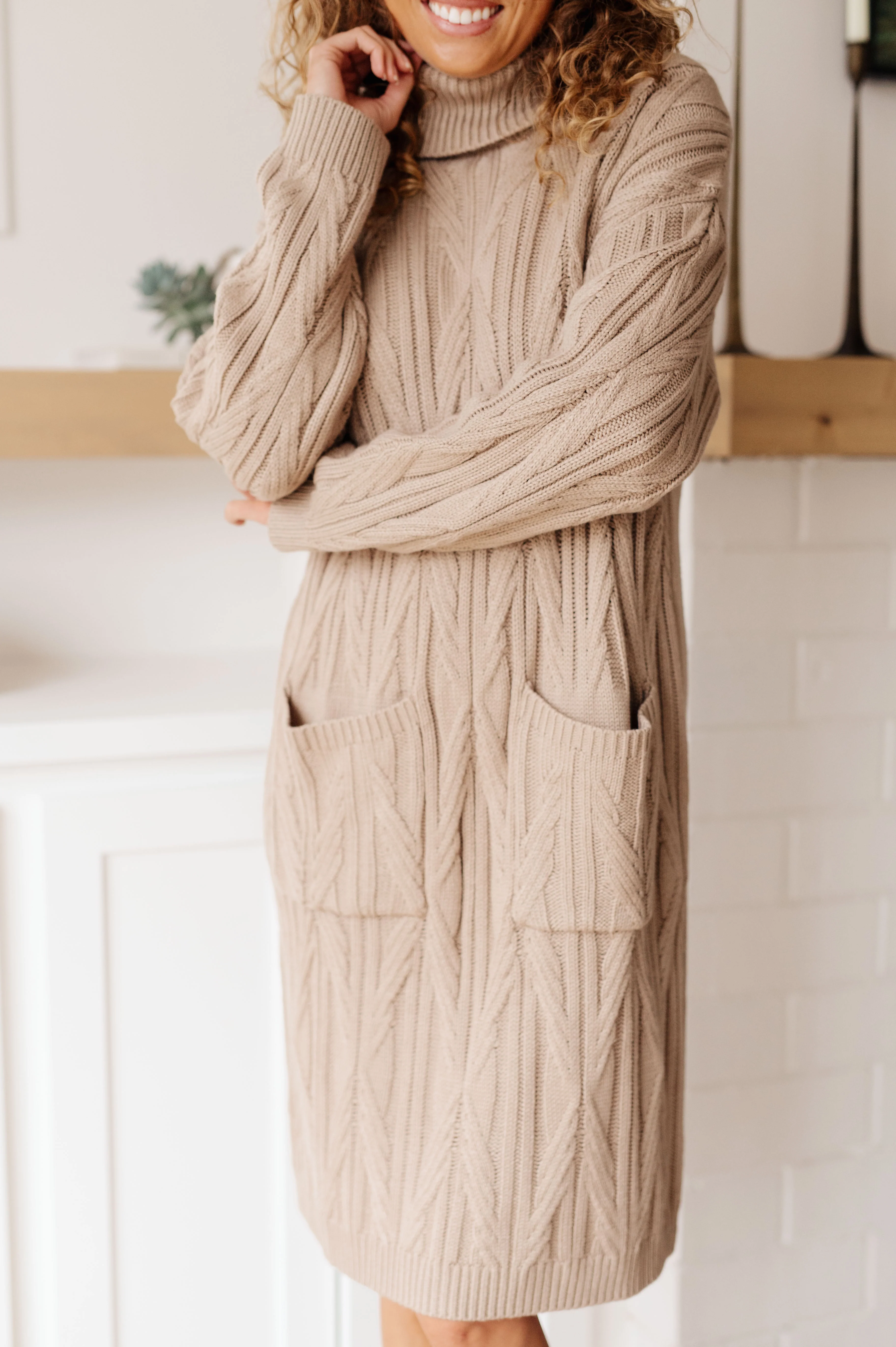 Bundled Beauty Turtleneck Sweater Dress - 10/23/2025 - Image 4