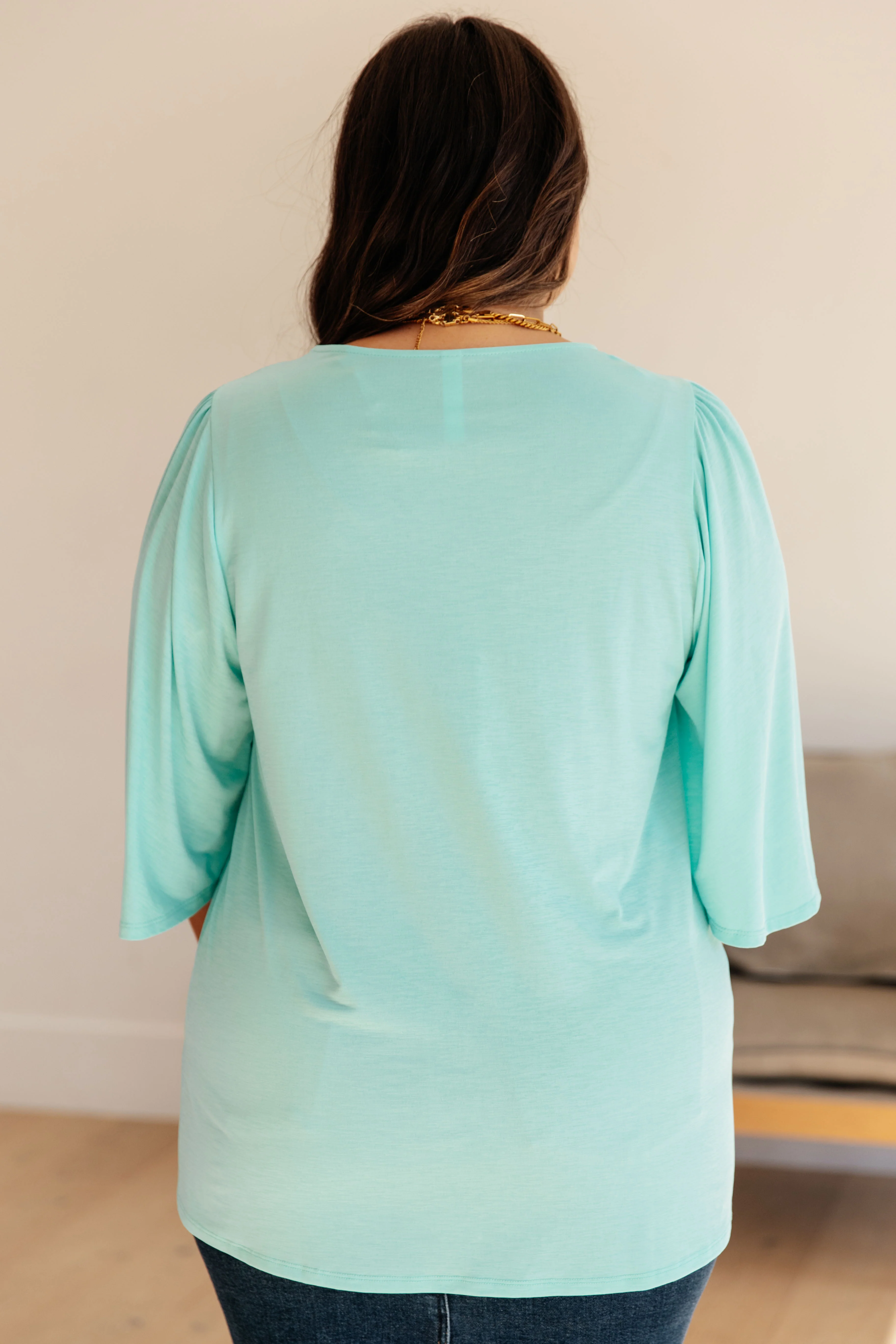 Cali Blouse in Neon Blue - 3/15/2024 - Image 7