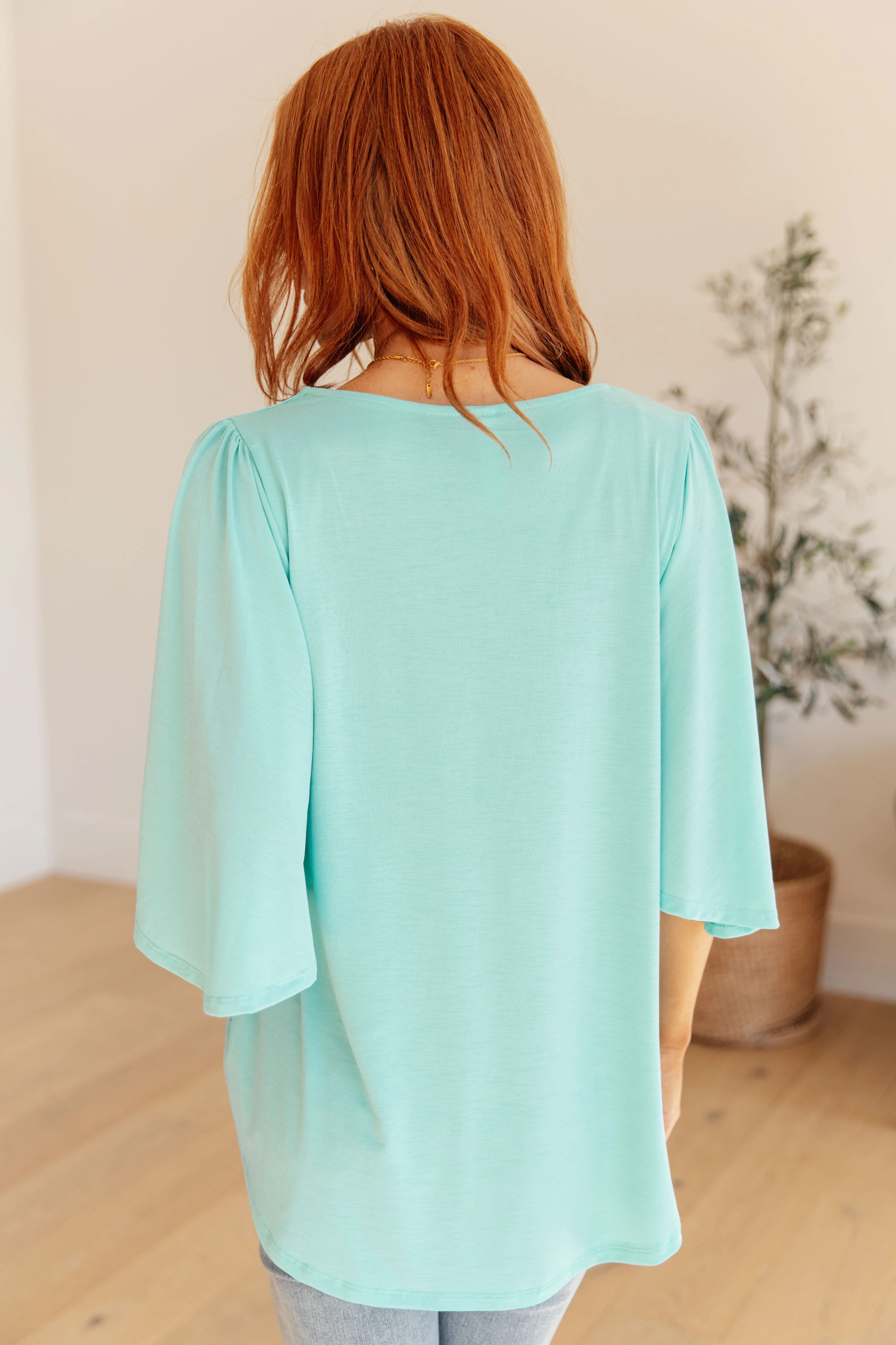 Cali Blouse in Neon Blue - 3/15/2024 - Image 8