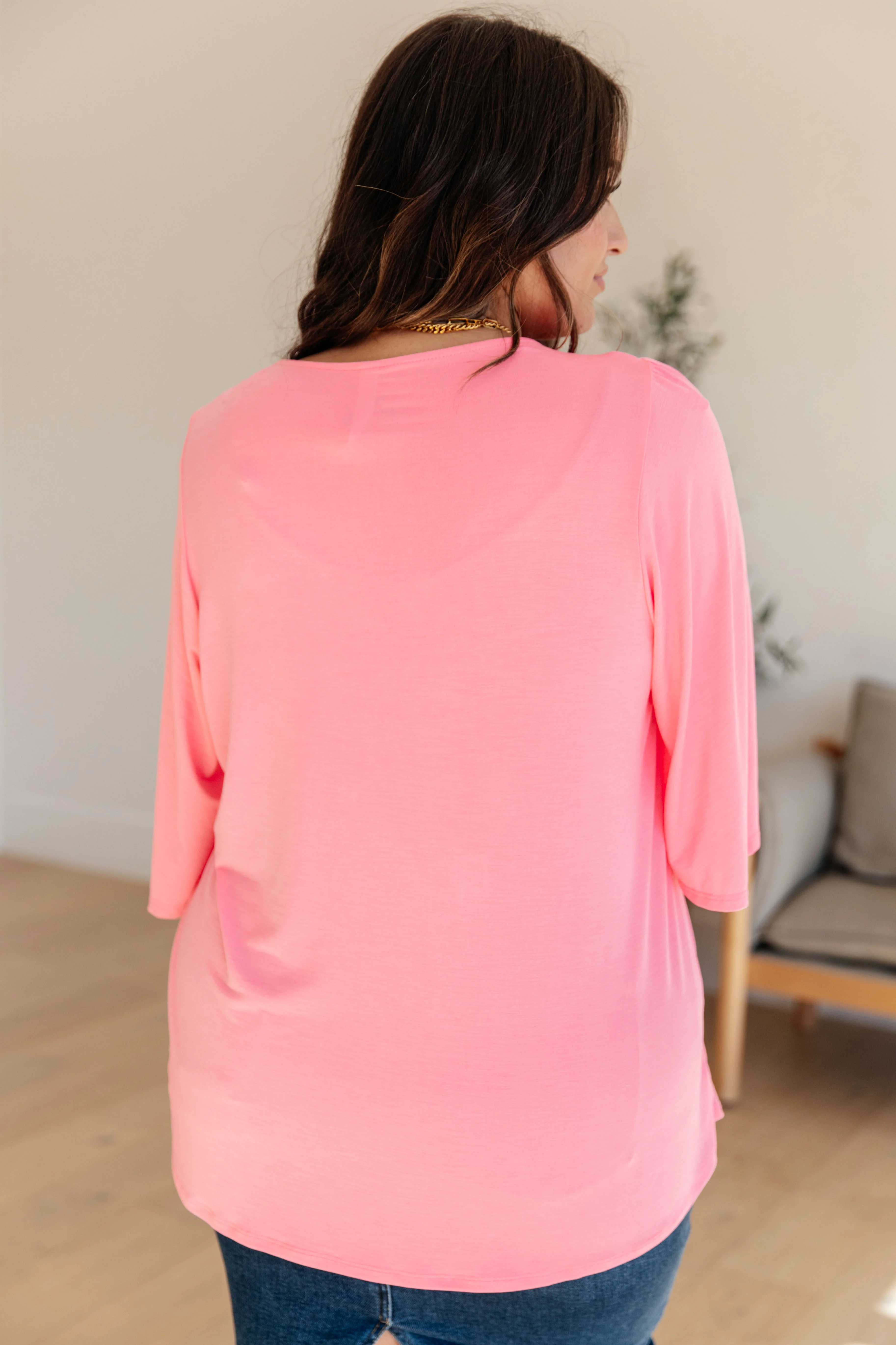 Cali Blouse in Neon Pink - 3/15/2024 - Image 8