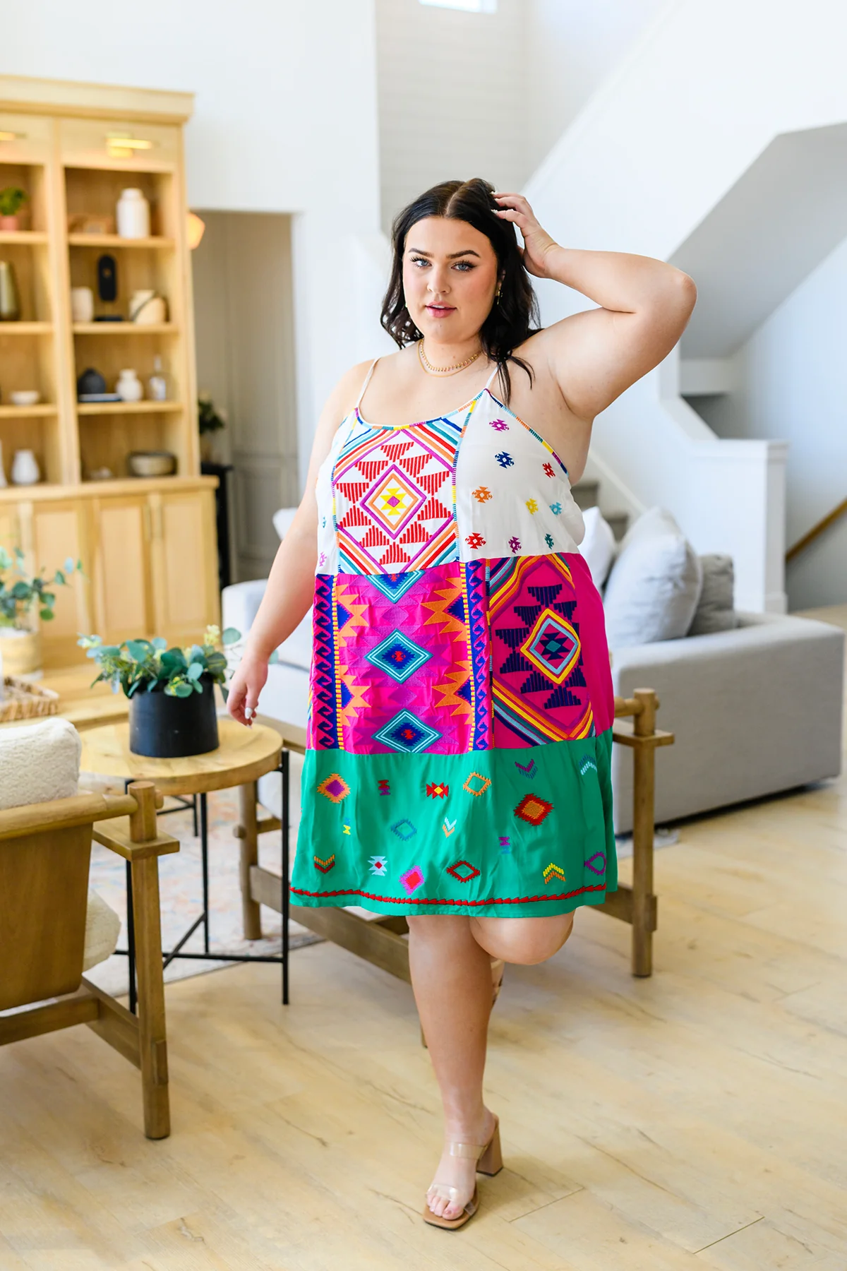 Camilla Tiered Embroidered Dress - 4/27/2023 - Image 12