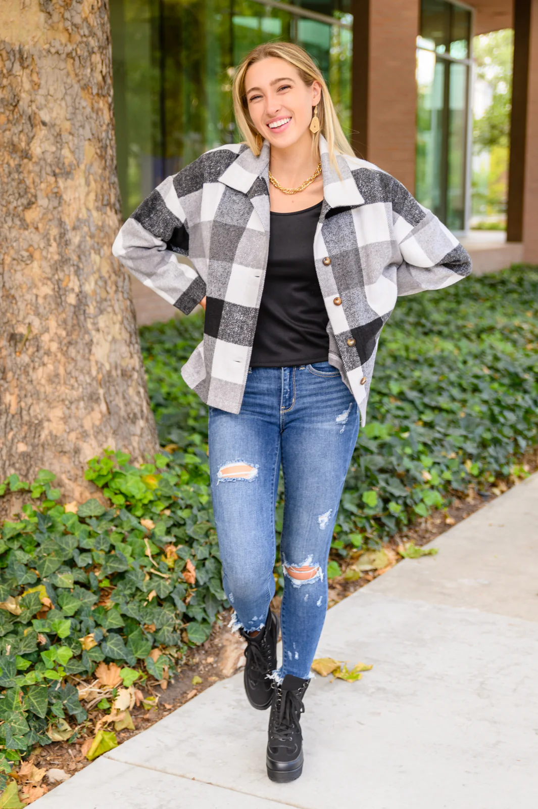 Can You Believe It Basic Long Sleeve Top In Black - 10/20/2022 - Image 6