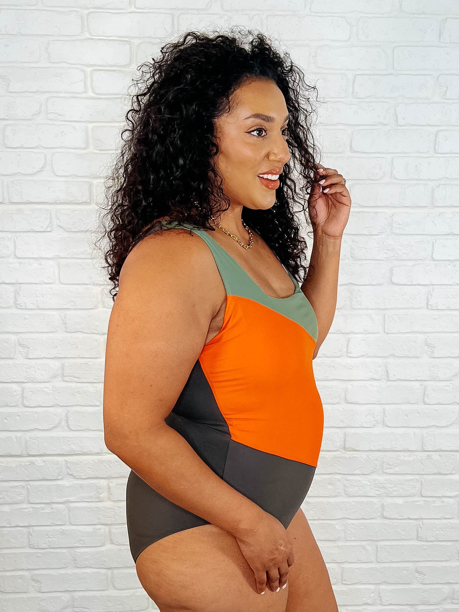 Cape Town Asymmetrical Stripe Swimsuit - 3/23/2026 - Image 7