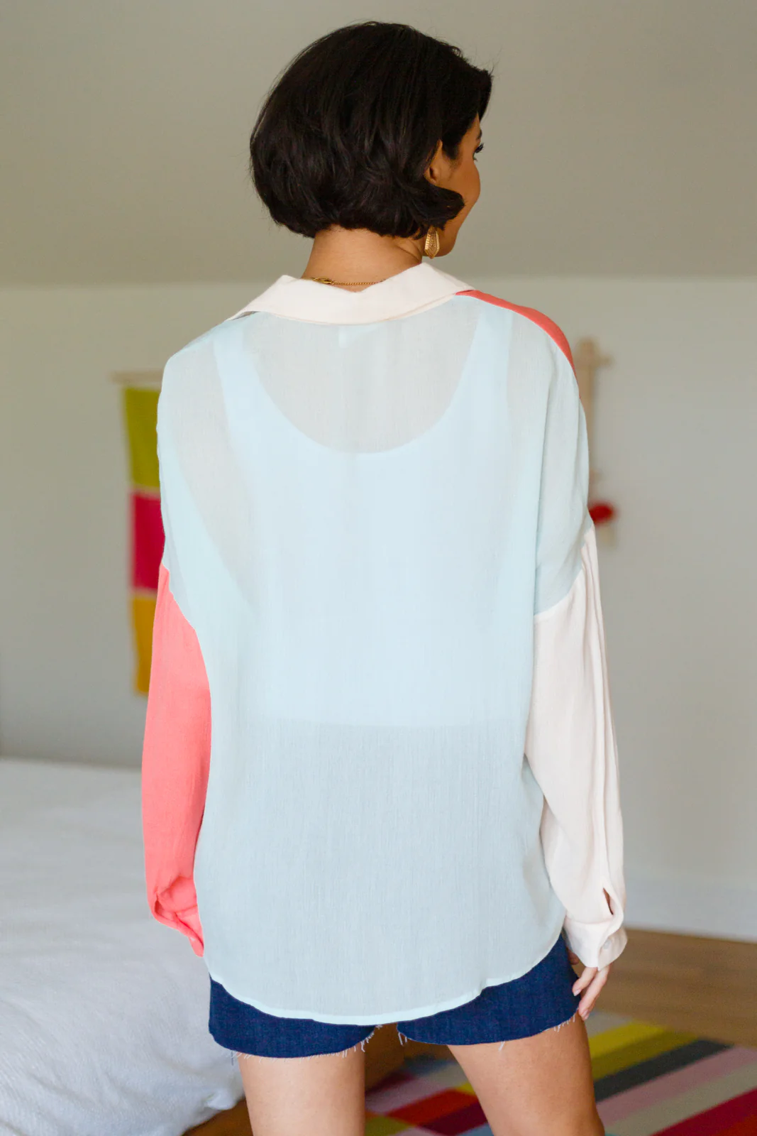 Capture The Day Two Toned Button Up - 2/9/2023 - Image 4