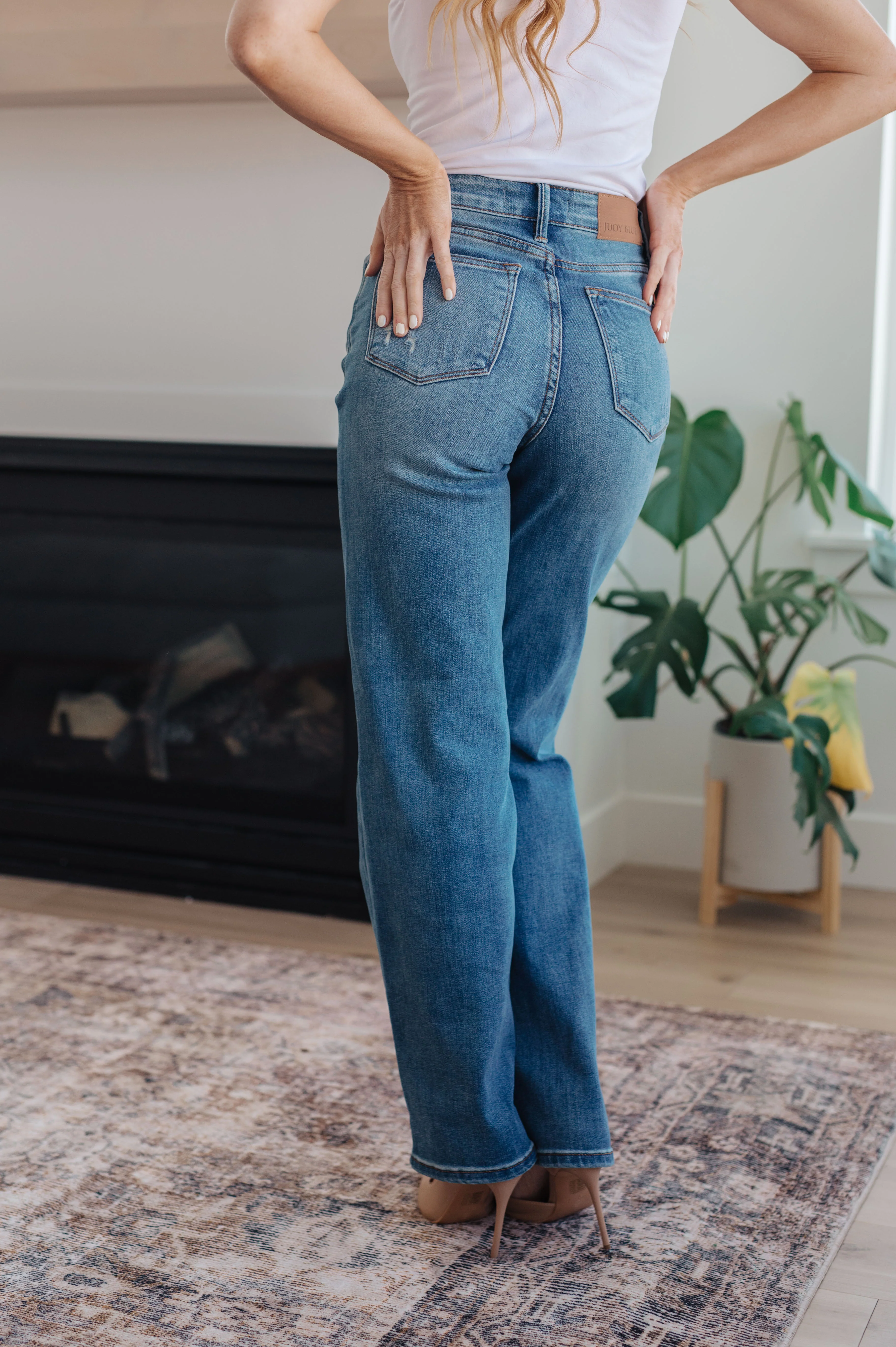 Carrie High Rise Control Top 90's Straight Jeans - 11/8/2023 - Image 8
