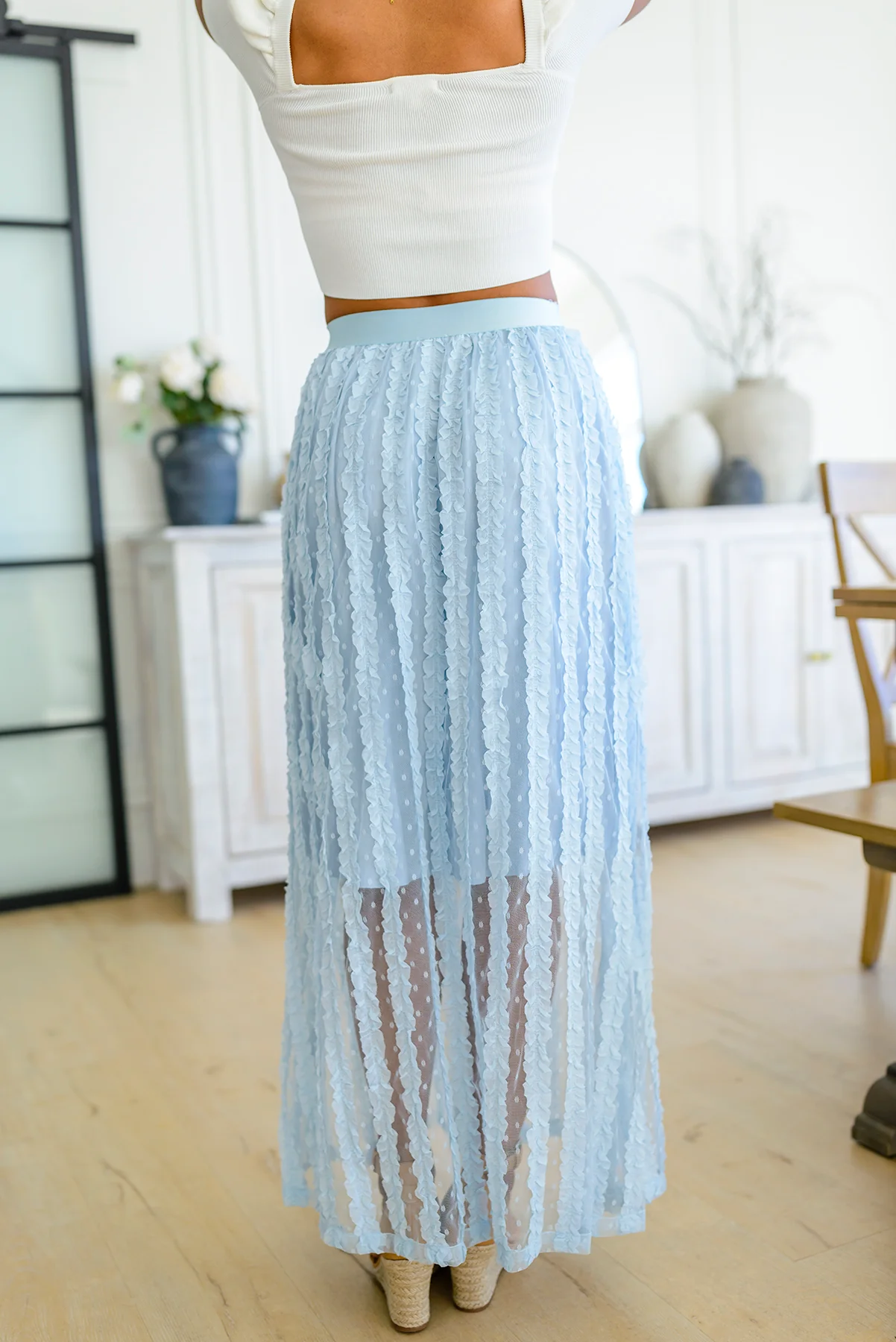 Cascading Ruffles A-Line Skirt - 3/7/2023 - Image 6